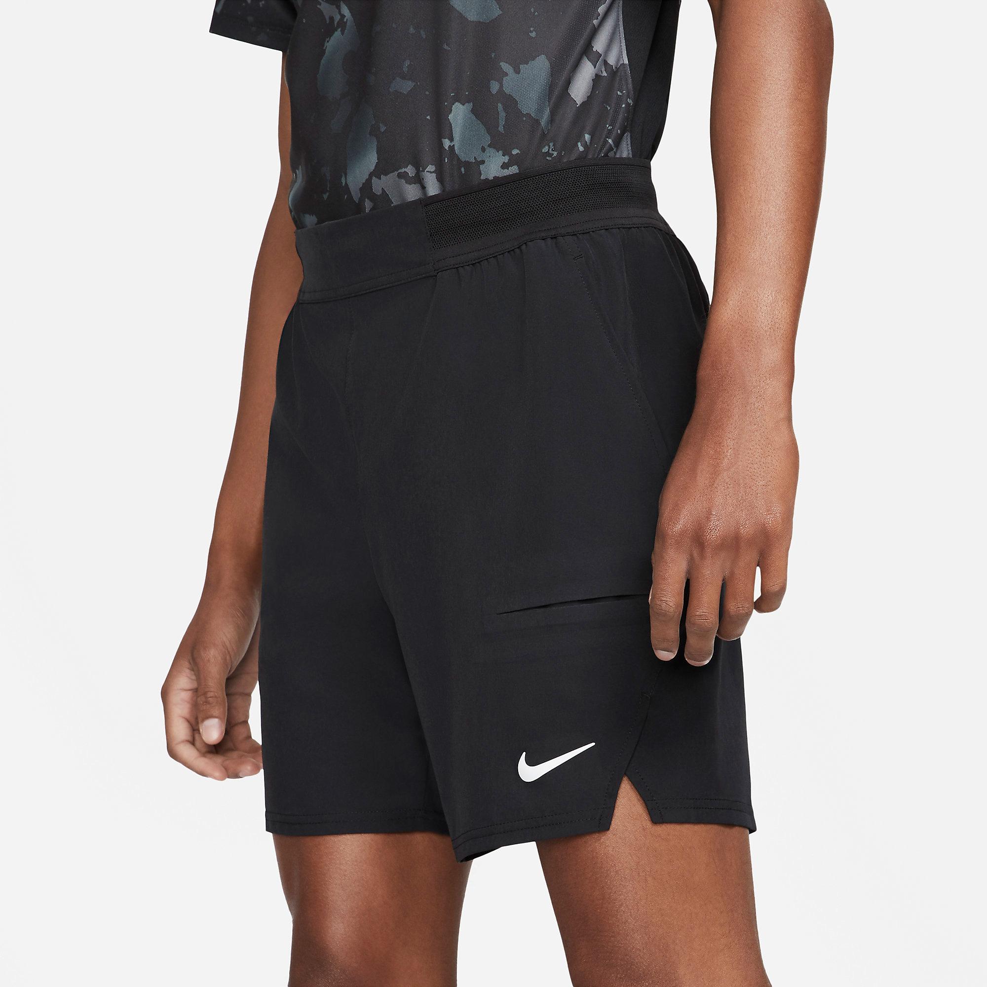 Nike Mens Advantage Tennis Shorts Black