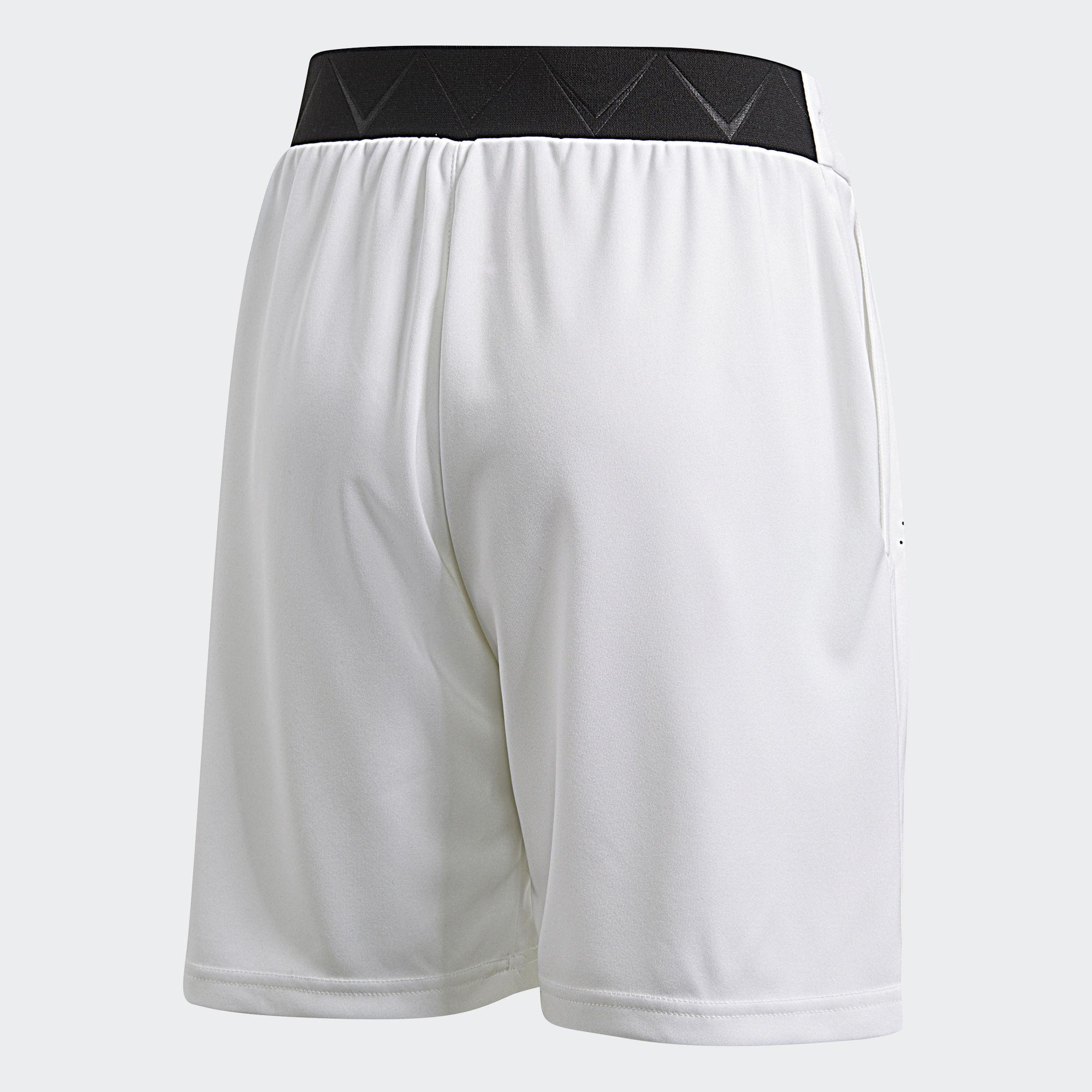 Adidas Boys Barricade Tennis Shorts White