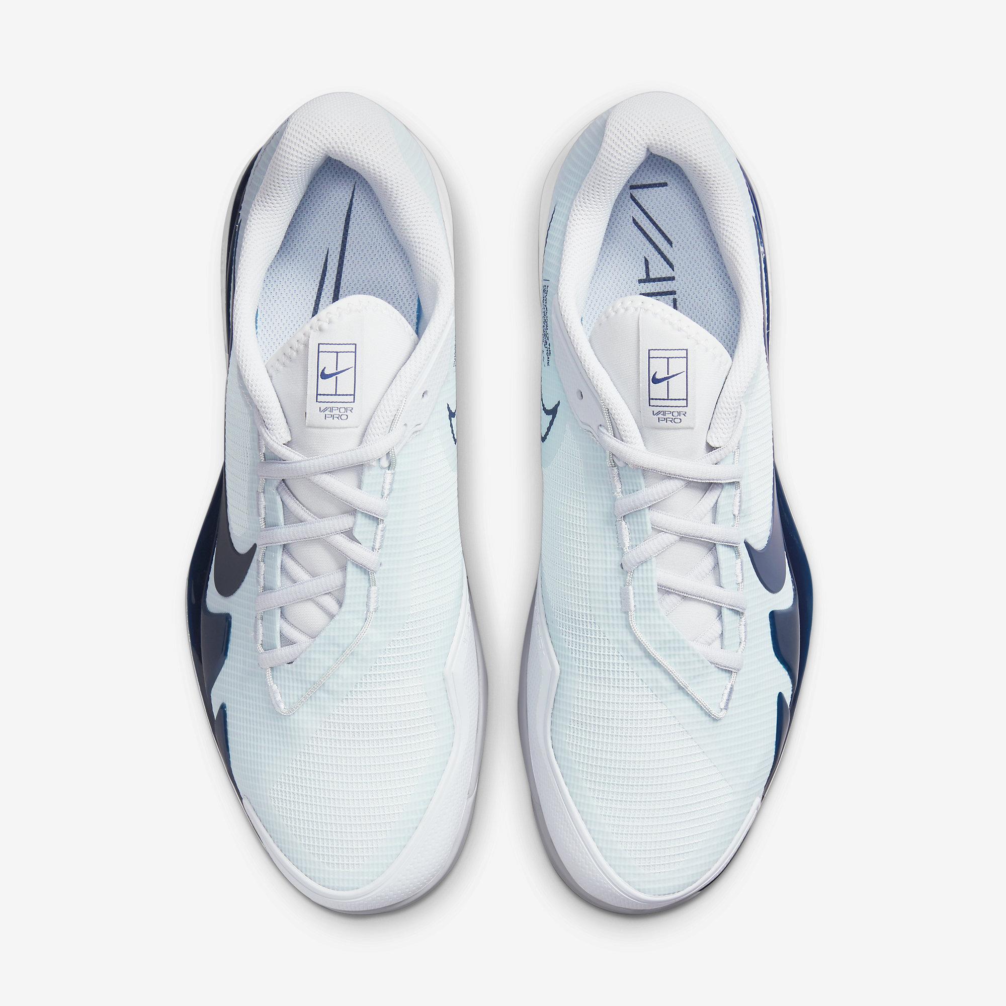 Nike Mens Air Zoom Vapor Pro Tennis Shoes - Pure Platinum - Tennisnuts.com