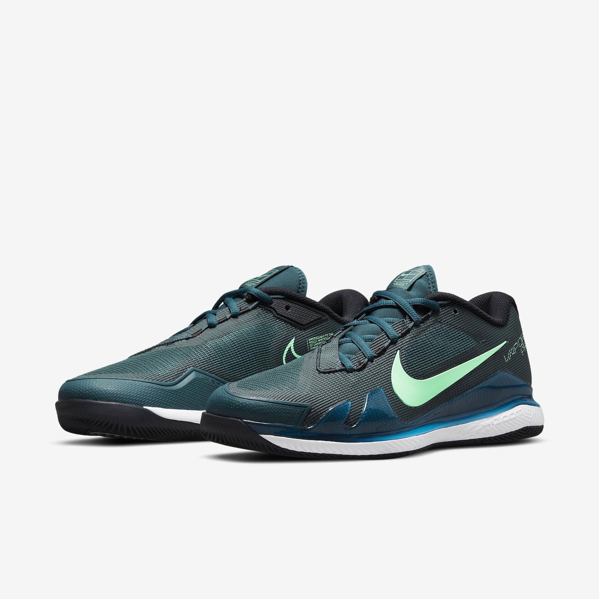 Nike Mens Air Zoom Vapor Pro Tennis Shoes - Dark Teal Green ...