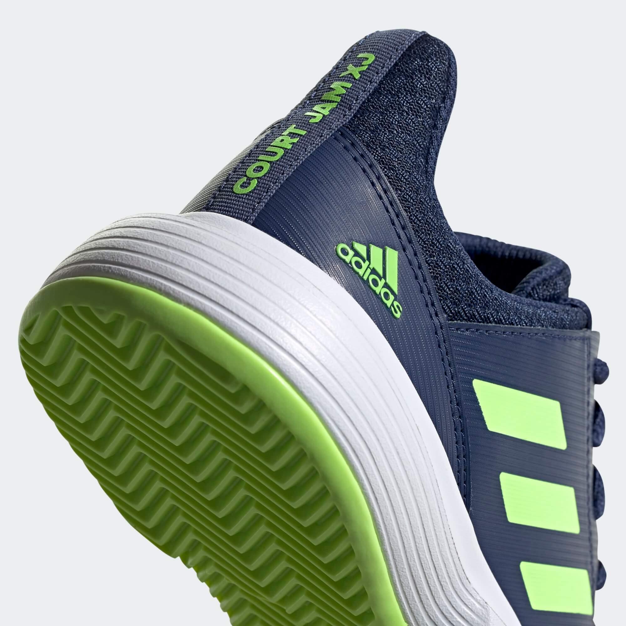 adidas courtjam junior tennis shoe