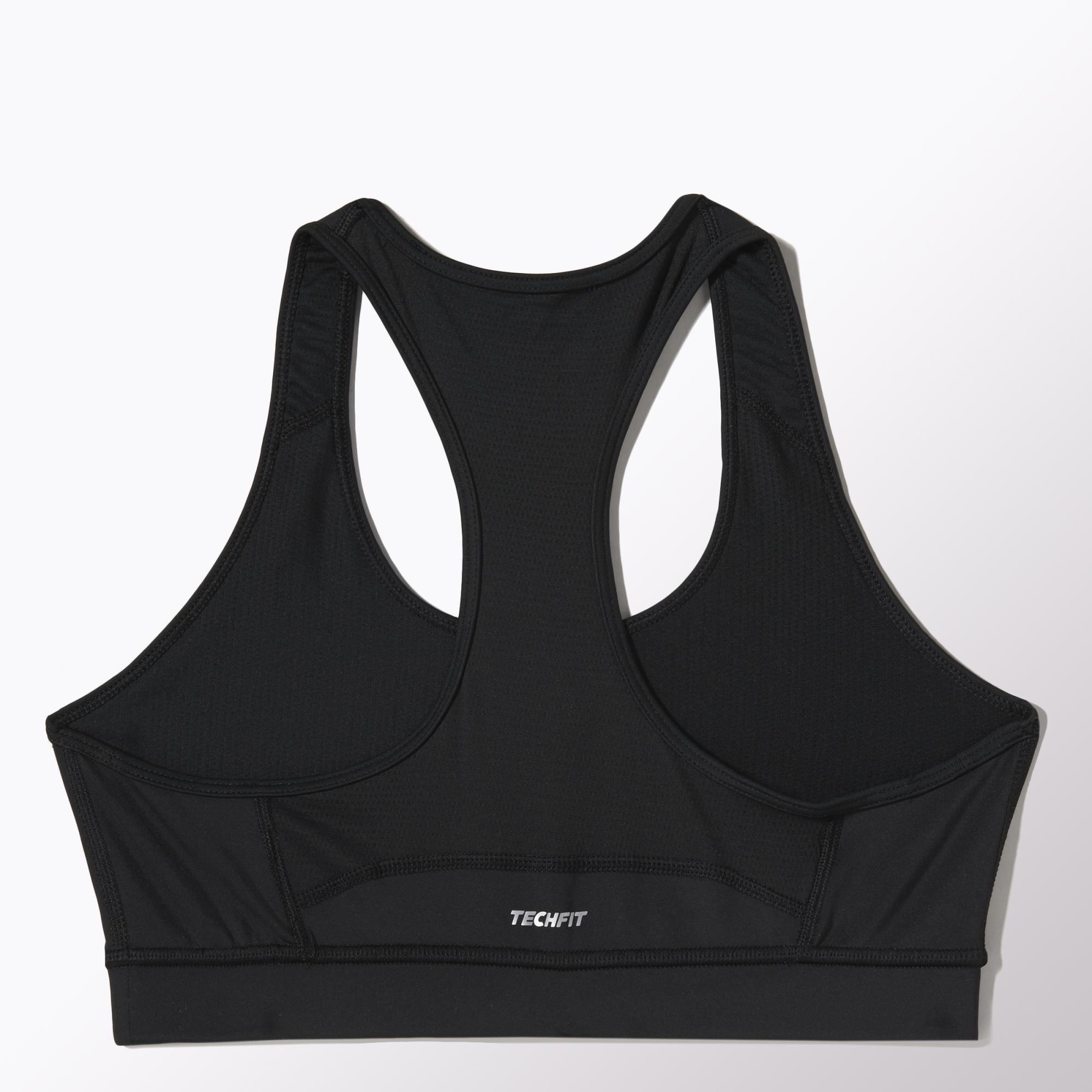 Adidas TechFit Sports Bra Black