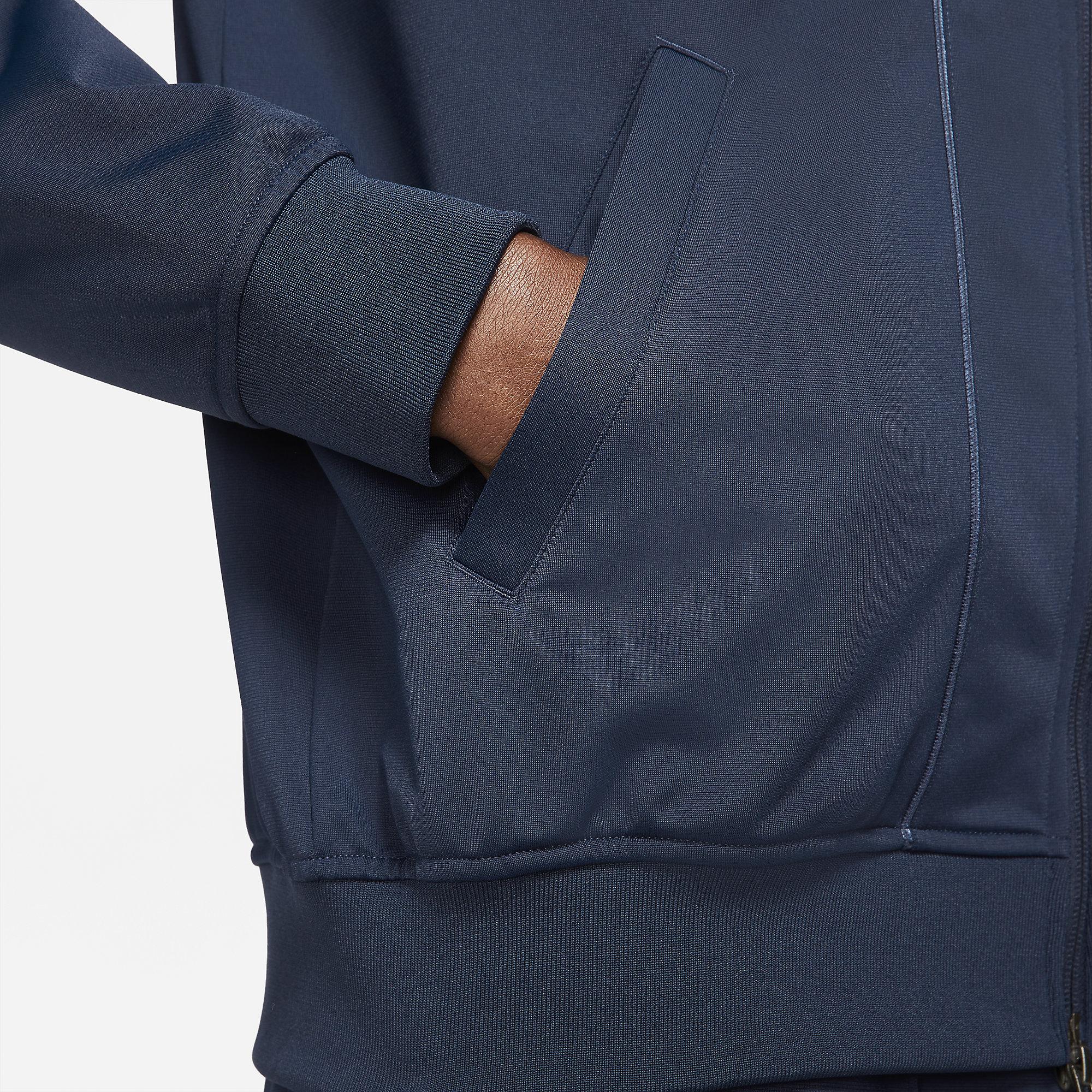 Nike Mens Tennis Jacket Obsidian