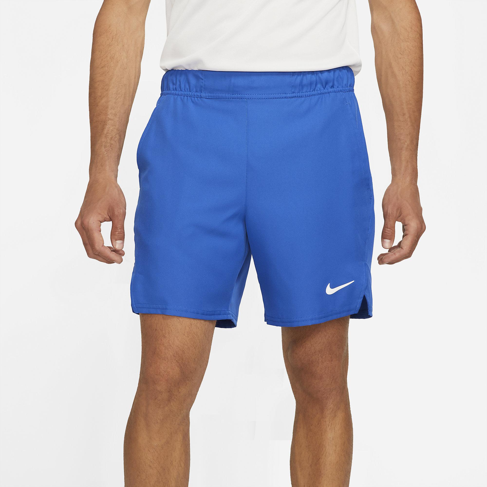 Nike Mens Dri-FIT Victory 7 Inch Tennis Shorts - Royal Blue ...