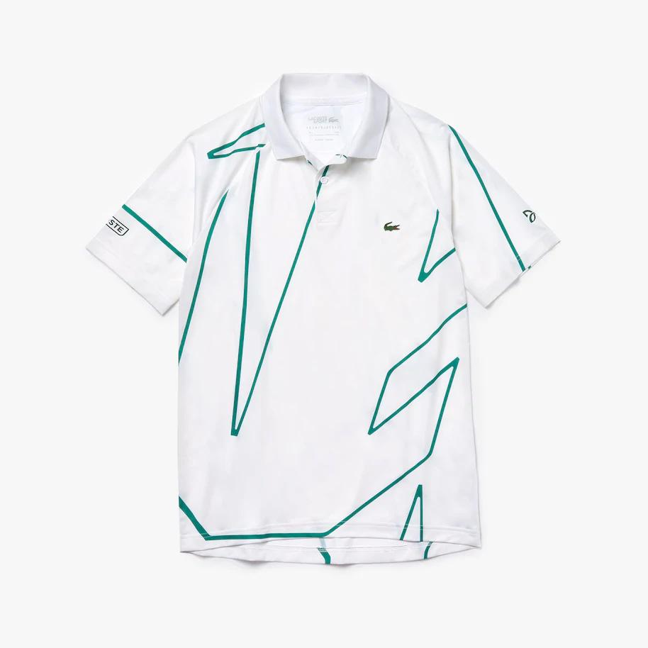 polo tee white