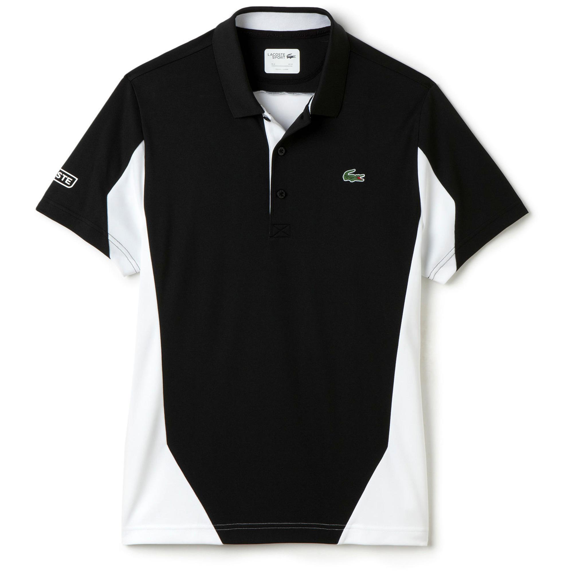 Lacoste ultra dry t shirt black Clearance