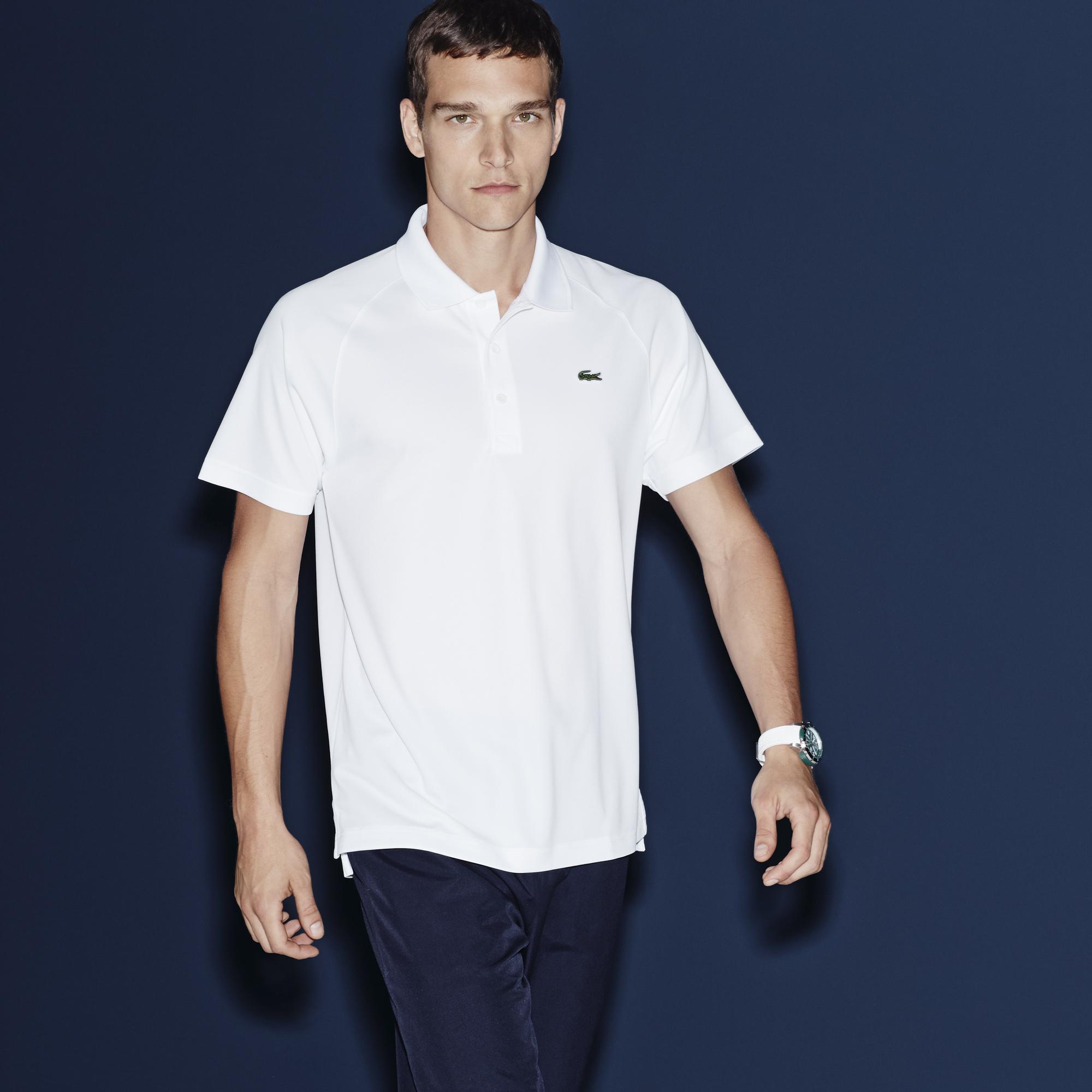 lacoste raglan polo