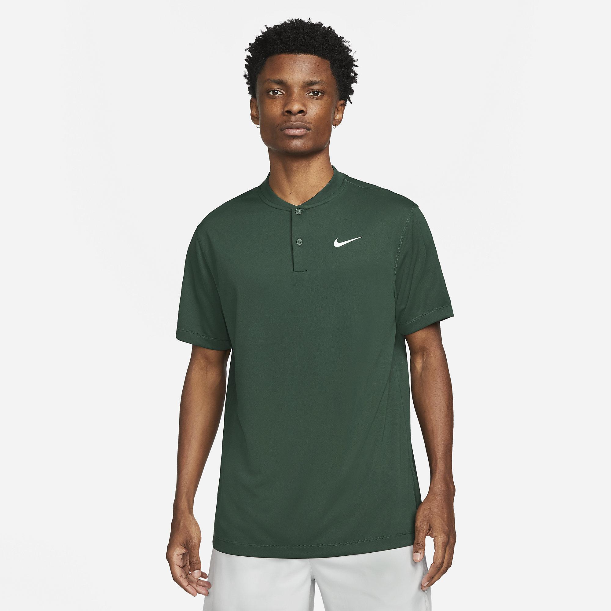 Nike Mens Dri-FIT Tennis Polo - Dark 