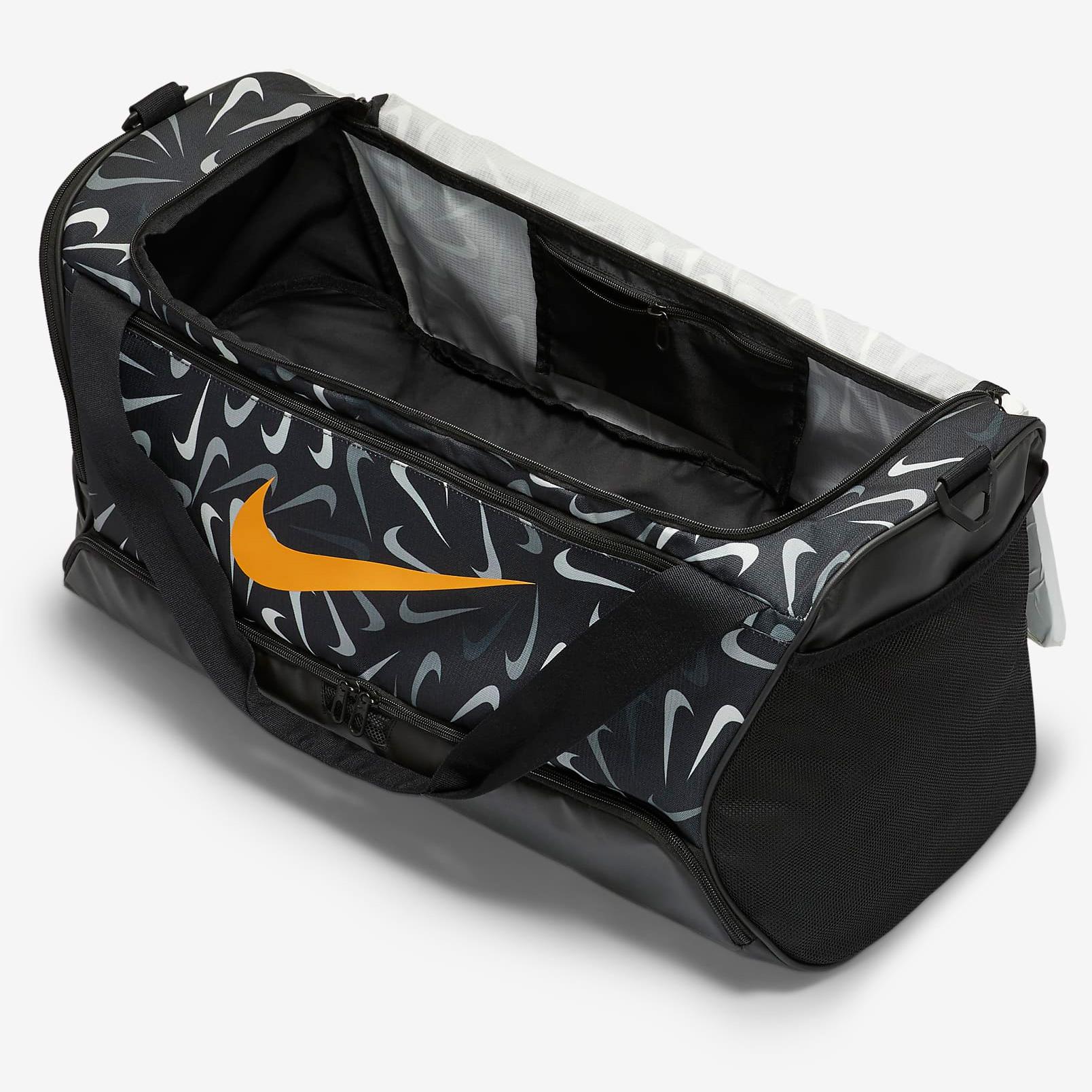Nike Brasilia 9.5 Medium Training Duffel Bag Black
