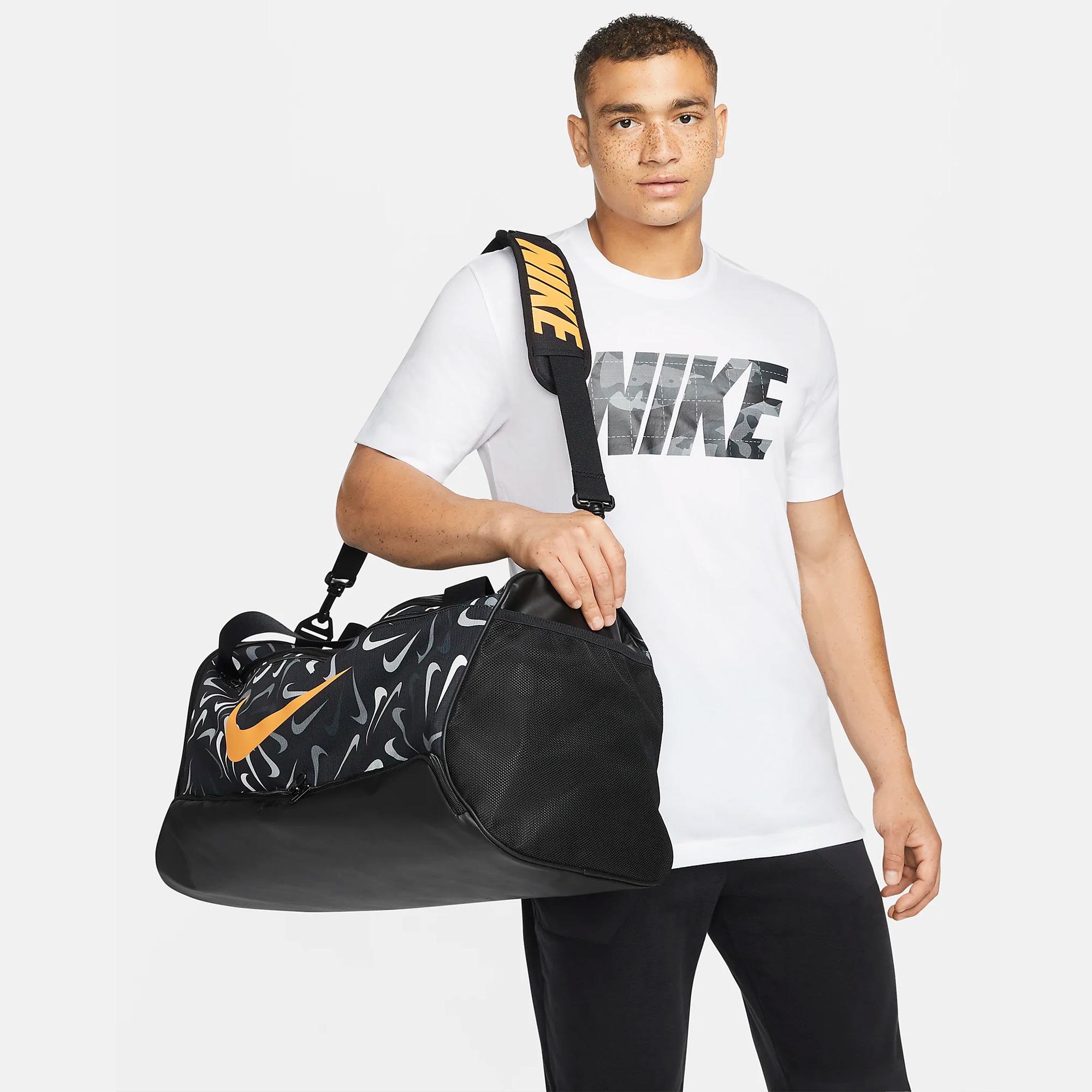 Nike Brasilia 9.5 Medium Training Duffel Bag - Black - Tennisnuts.com