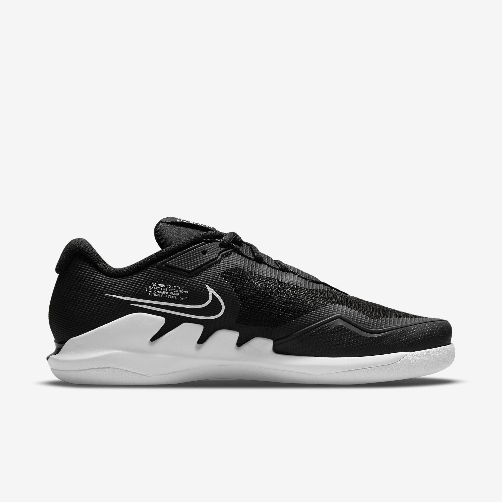 Nike Mens Air Zoom Vapor Pro Carpet Tennis Shoes Black/White