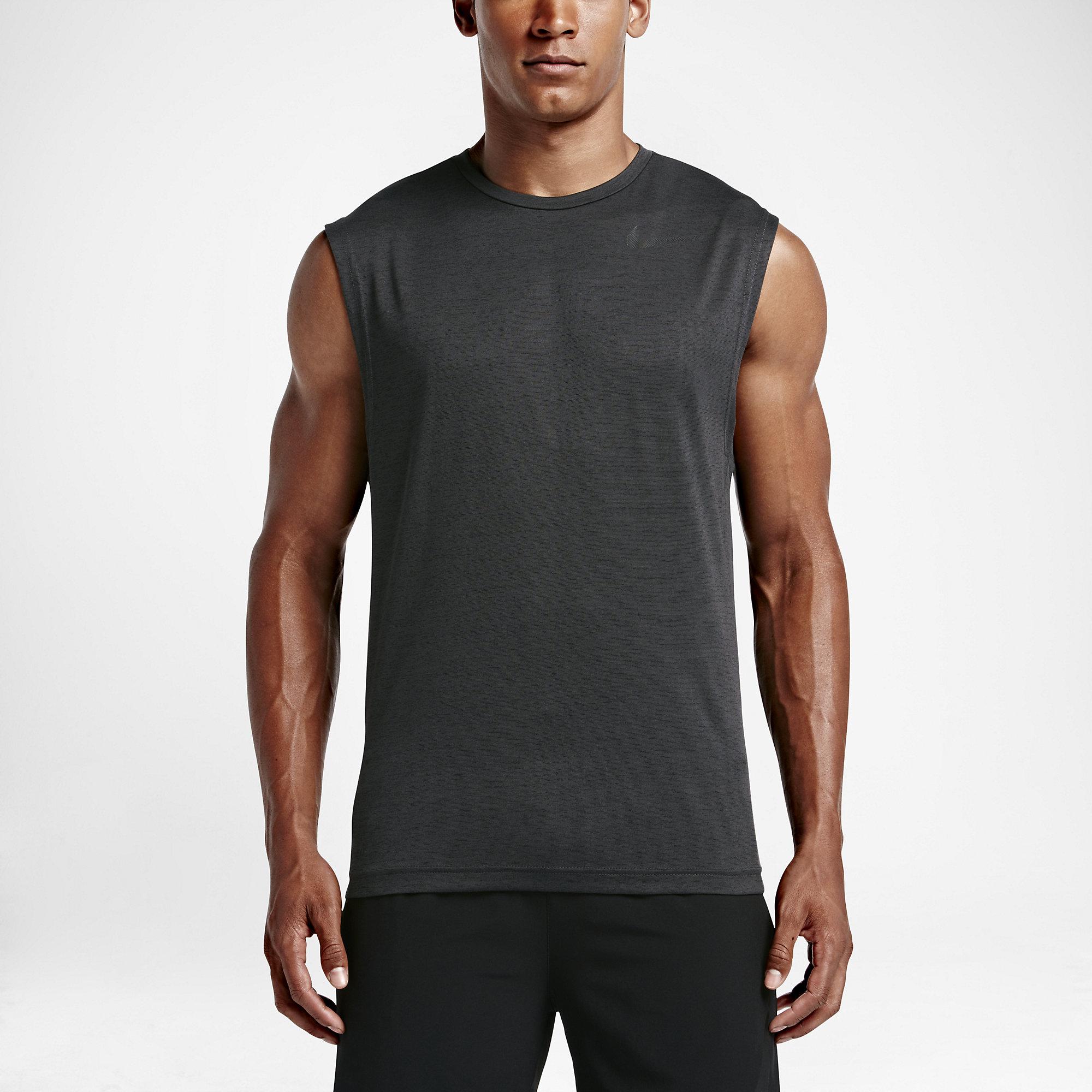 nike men's dry training top
