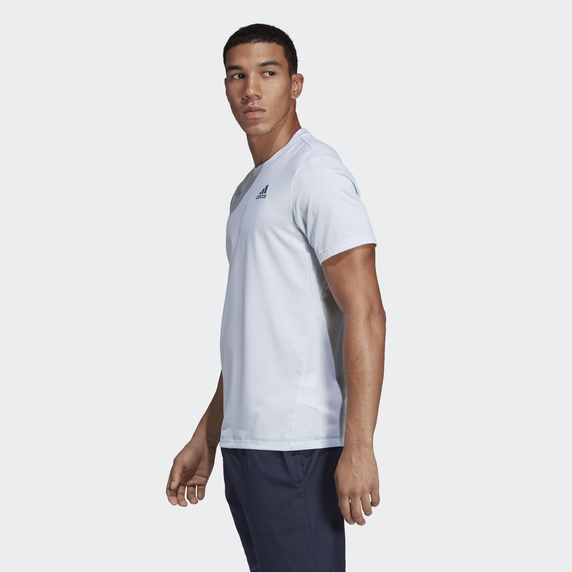 adidas parley striped tee