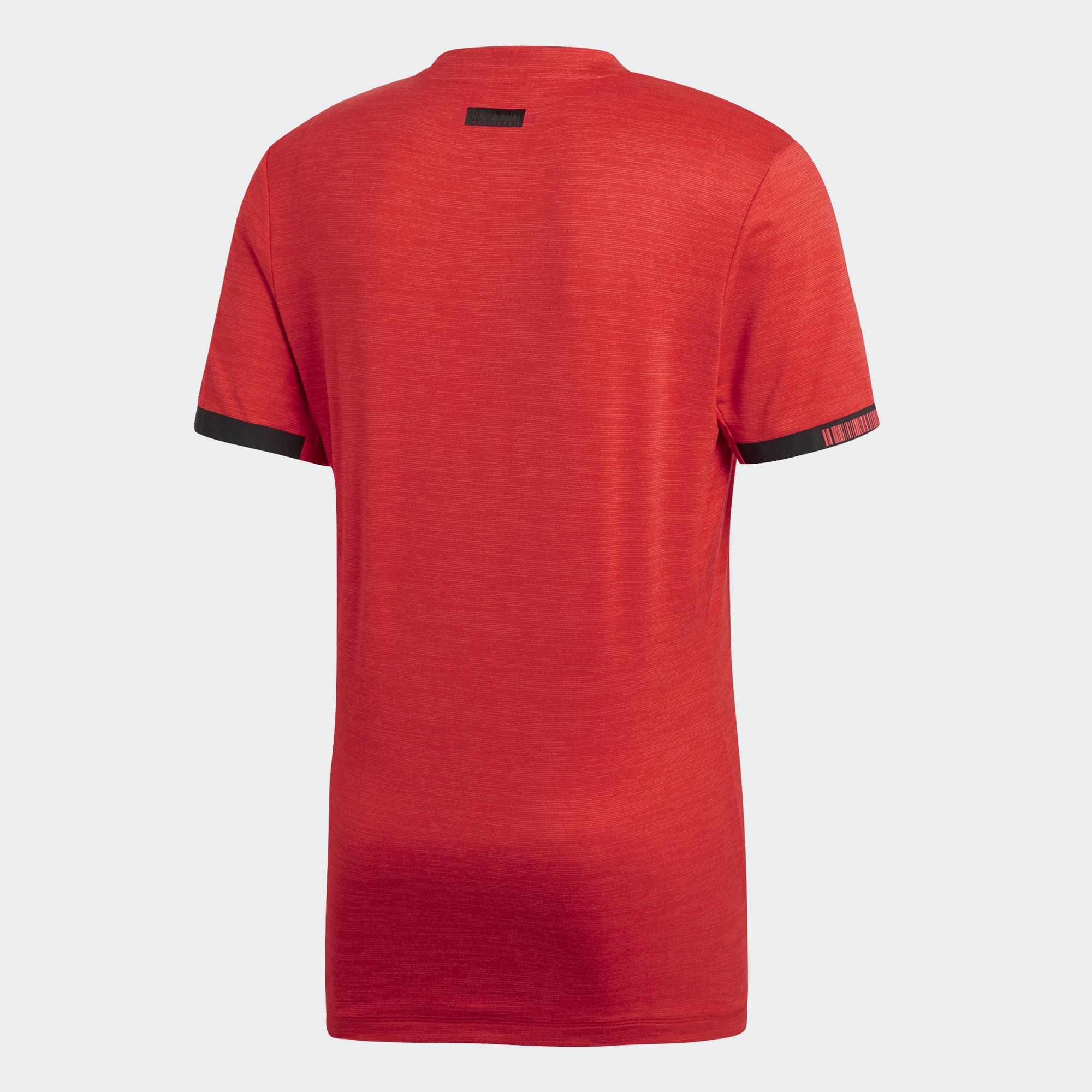 Adidas Mens MatchCode Tee - Red Heathered - Tennisnuts.com