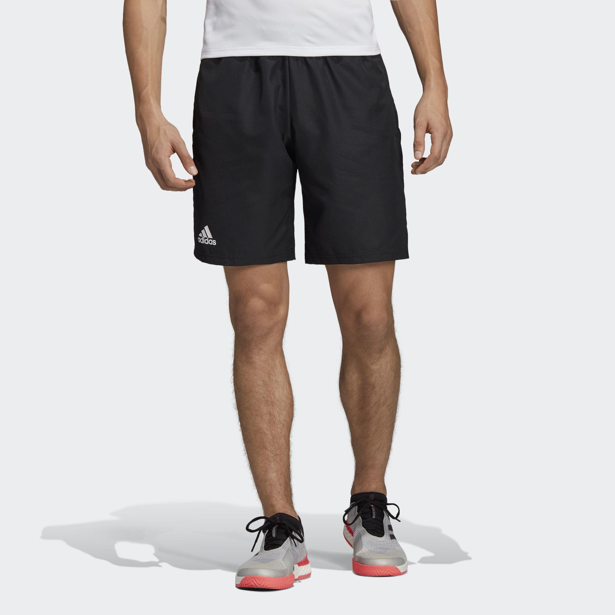 Adidas Mens Club 9 Inch Tennis Shorts Black