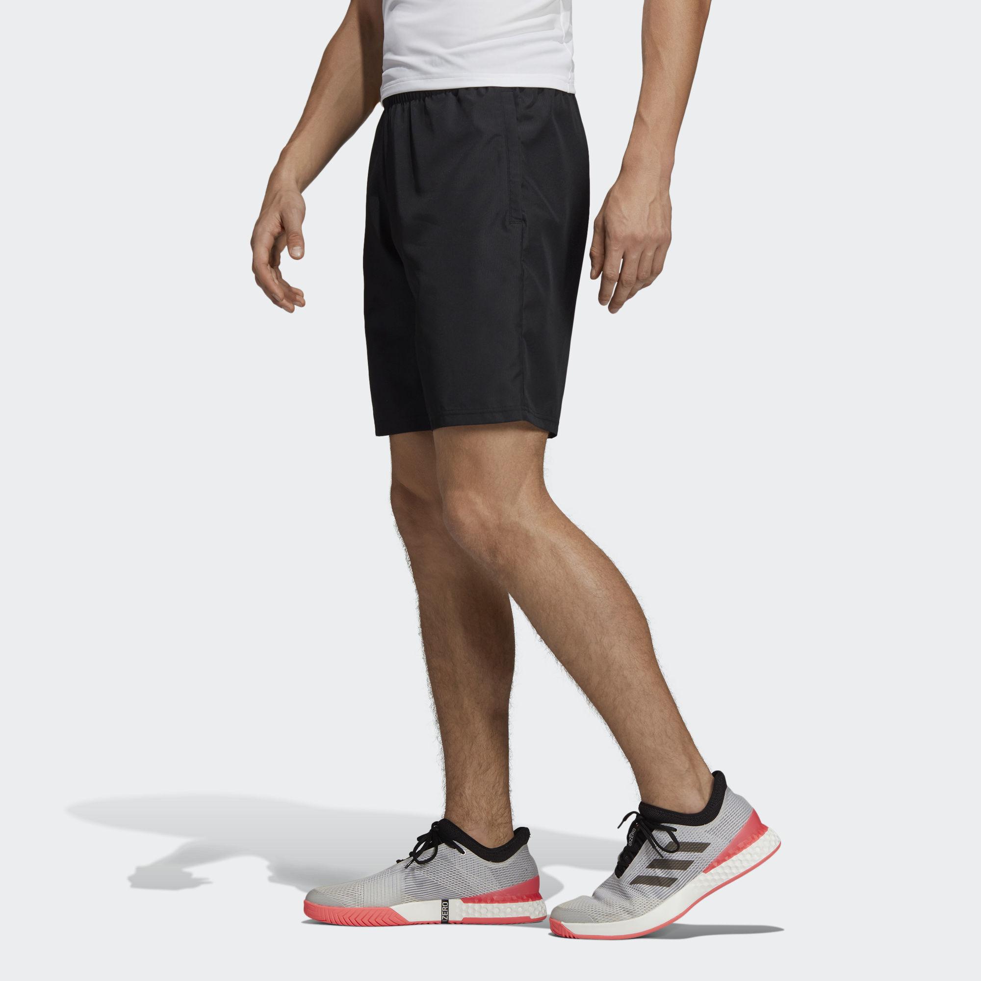 Adidas Mens Club 9 Inch Tennis Shorts Black