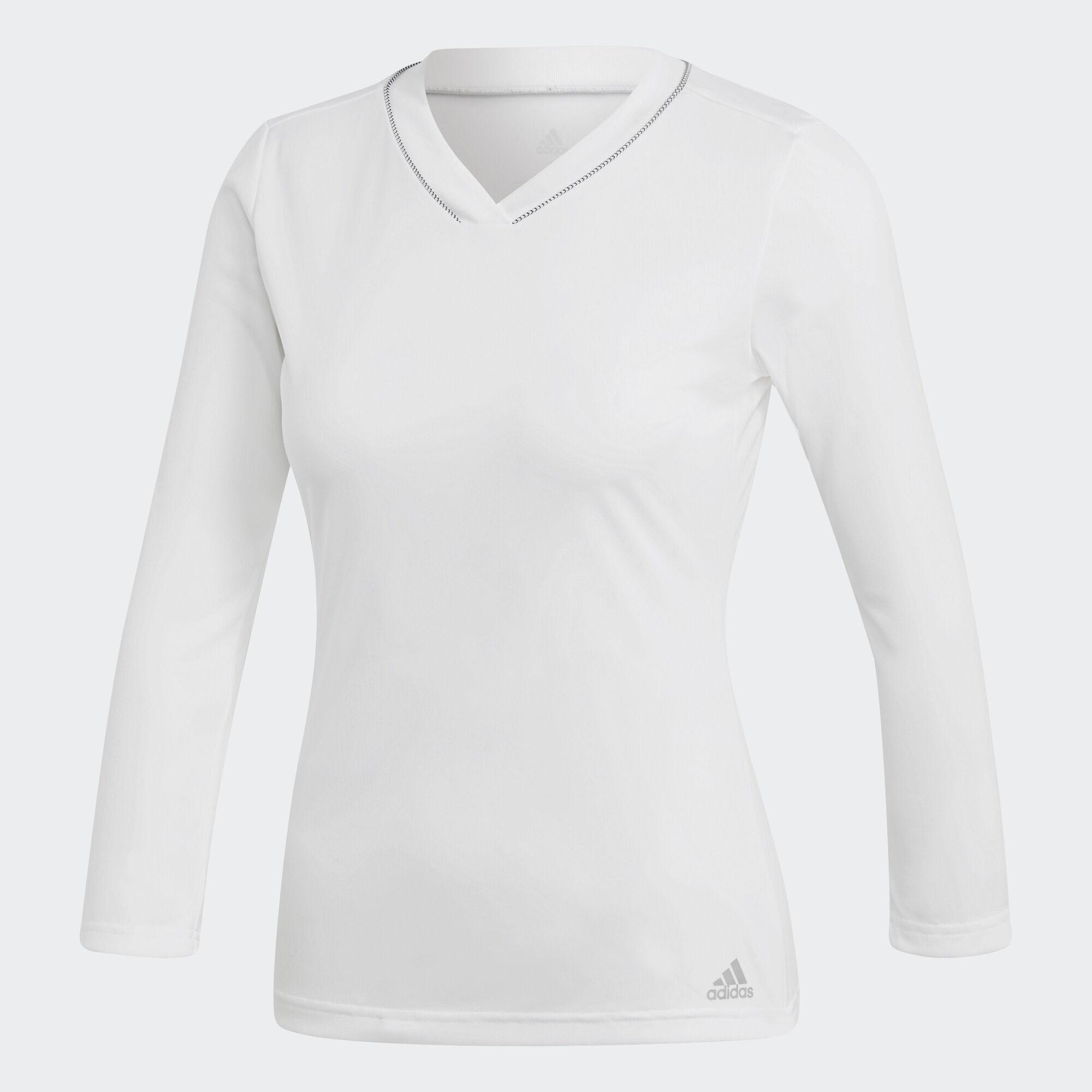 adidas long sleeve top womens black