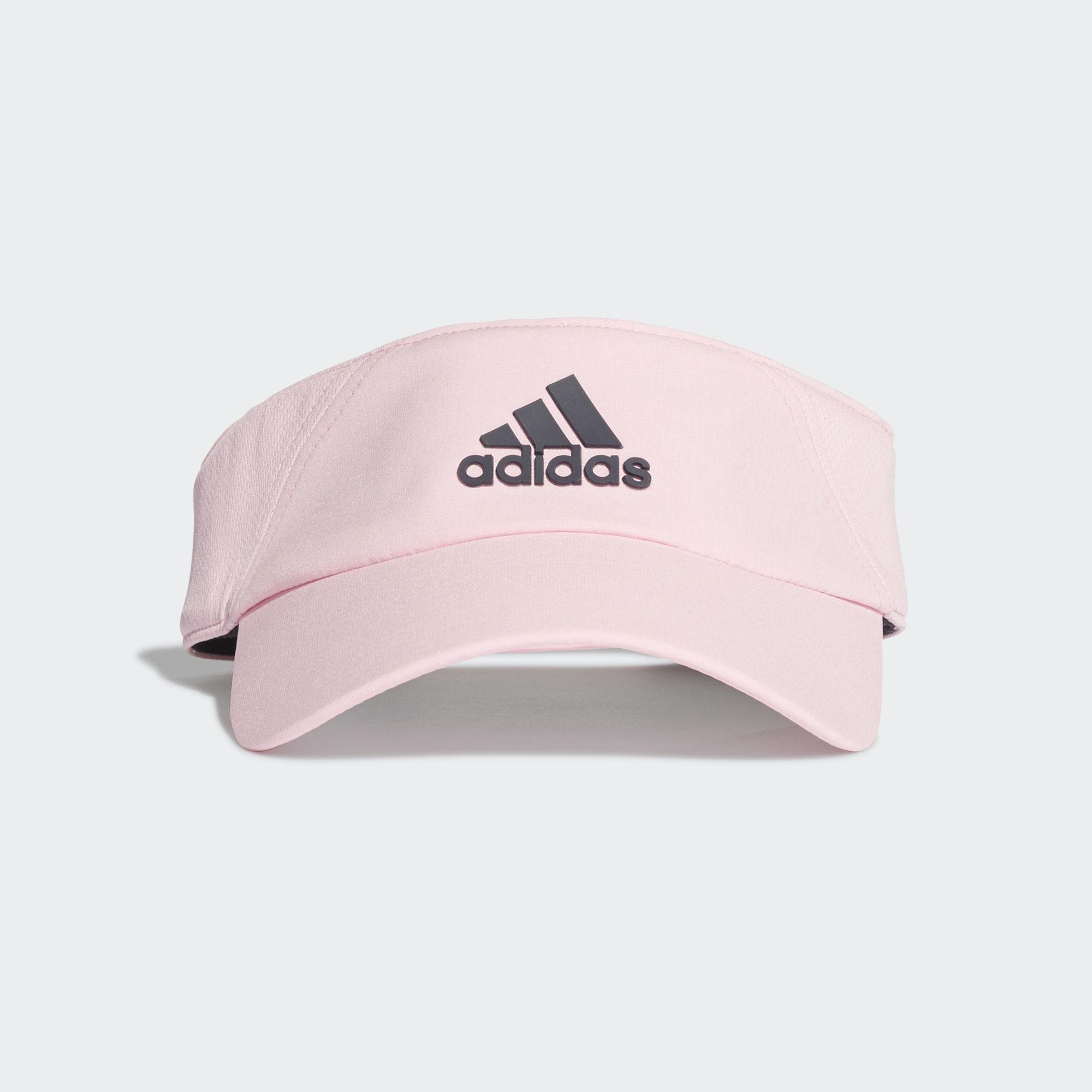 pink adidas visor