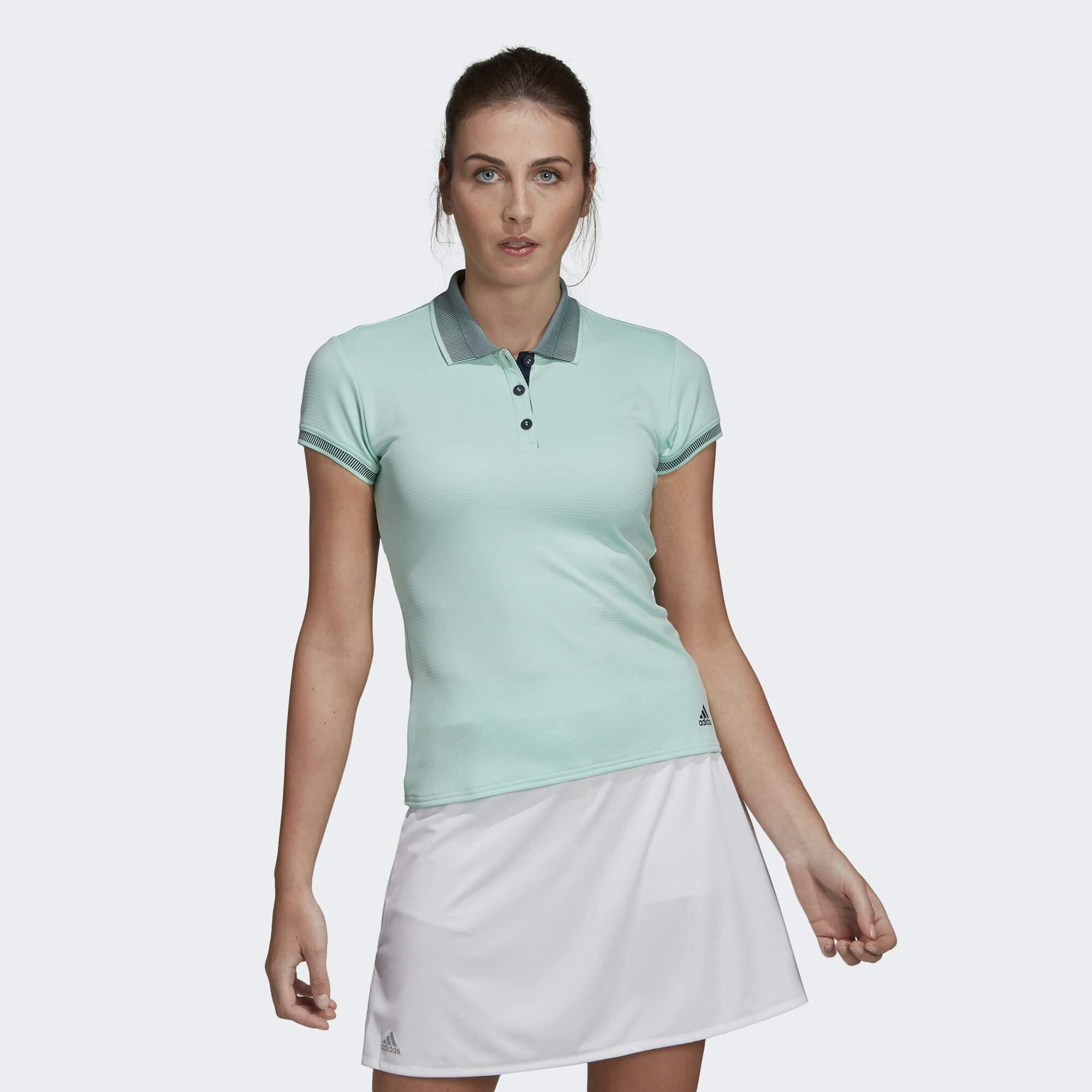 Adidas Womens Club Polo Clear Mint