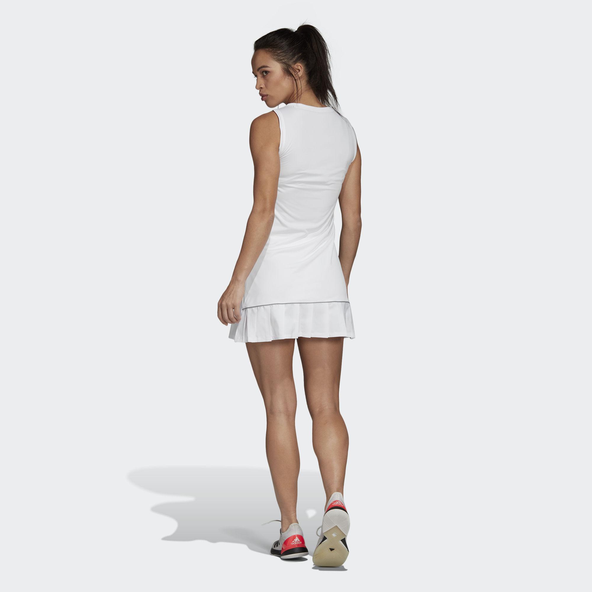 Adidas Womens Club Dress - White - Tennisnuts.com