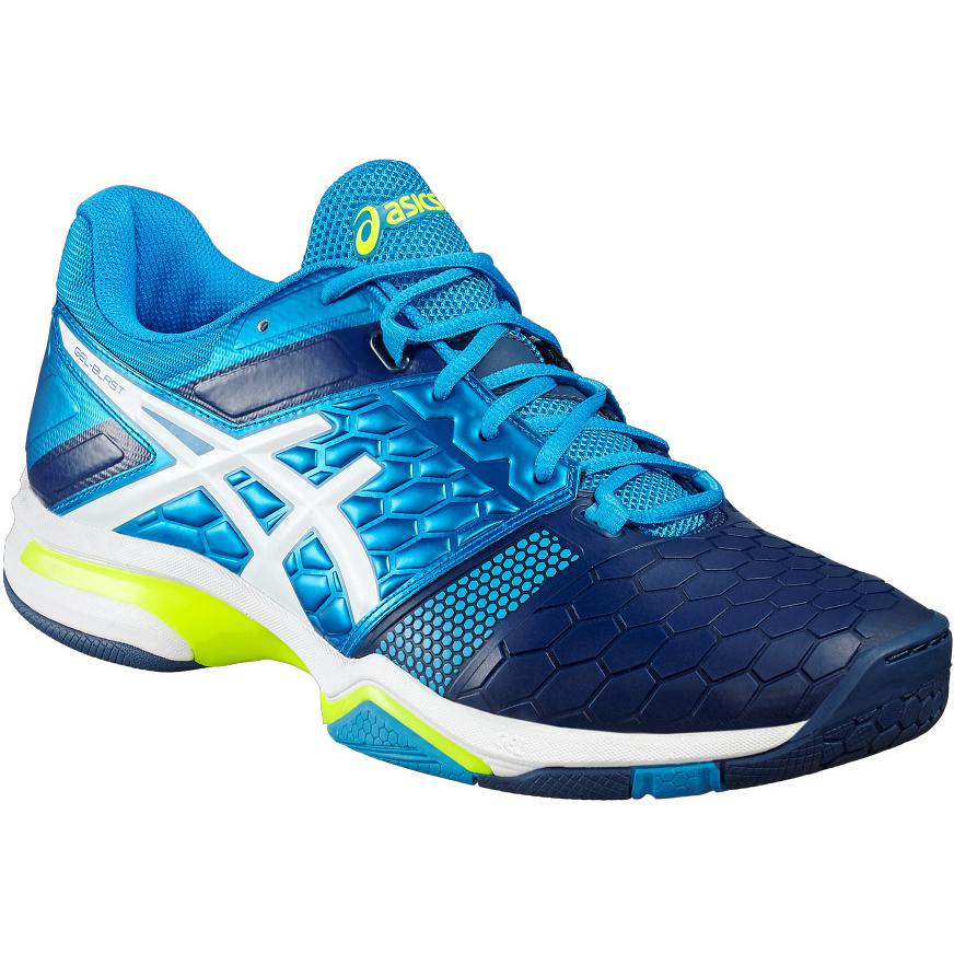 Geneeskunde hebben agentschap Asics Mens GEL-Blast 7 Indoor Court Shoes - Blue Jewel - Tennisnuts.com