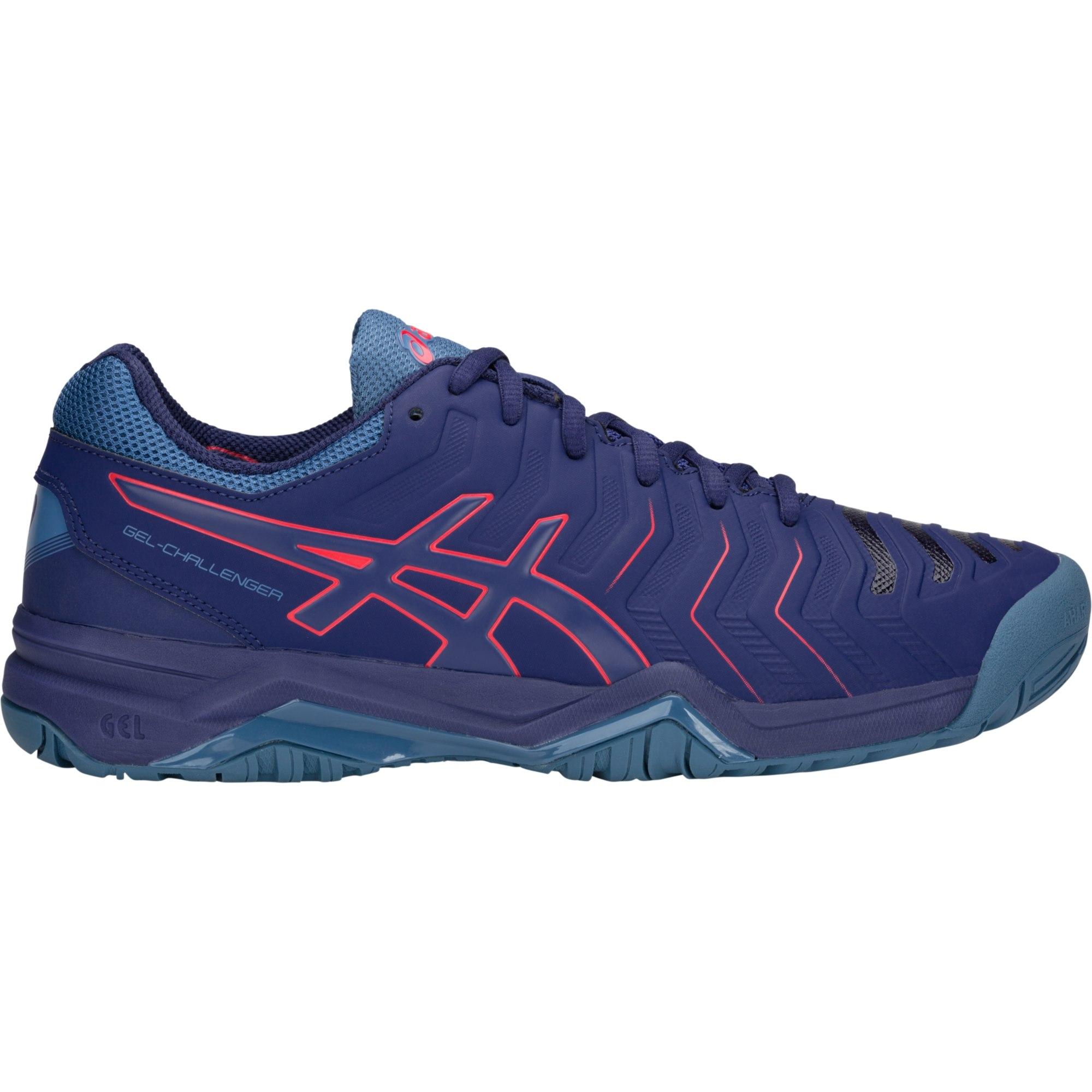 Asics Mens GELChallenger 11 Tennis Shoes Blue/Red