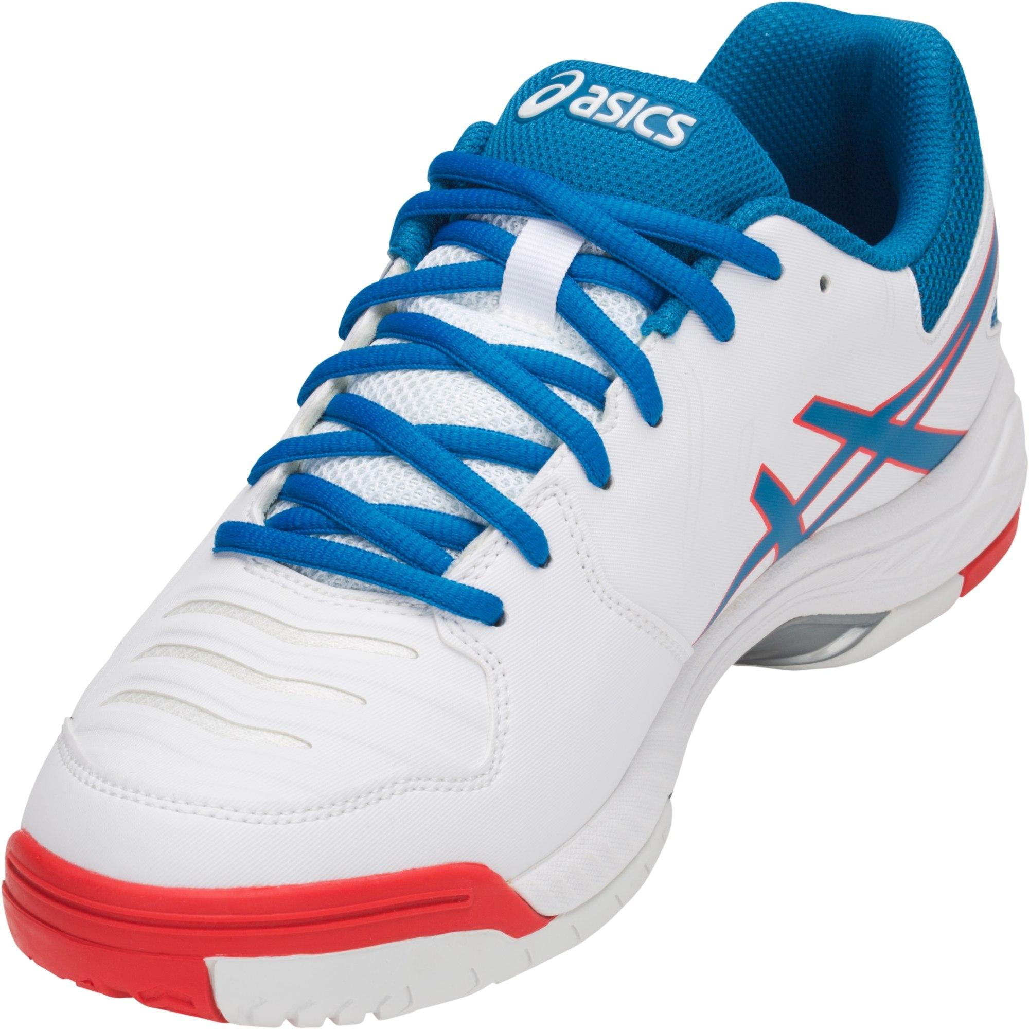 Asics Mens GEL-Game 6 Tennis Shoes - White/Race Blue - www.ermes-unice.fr