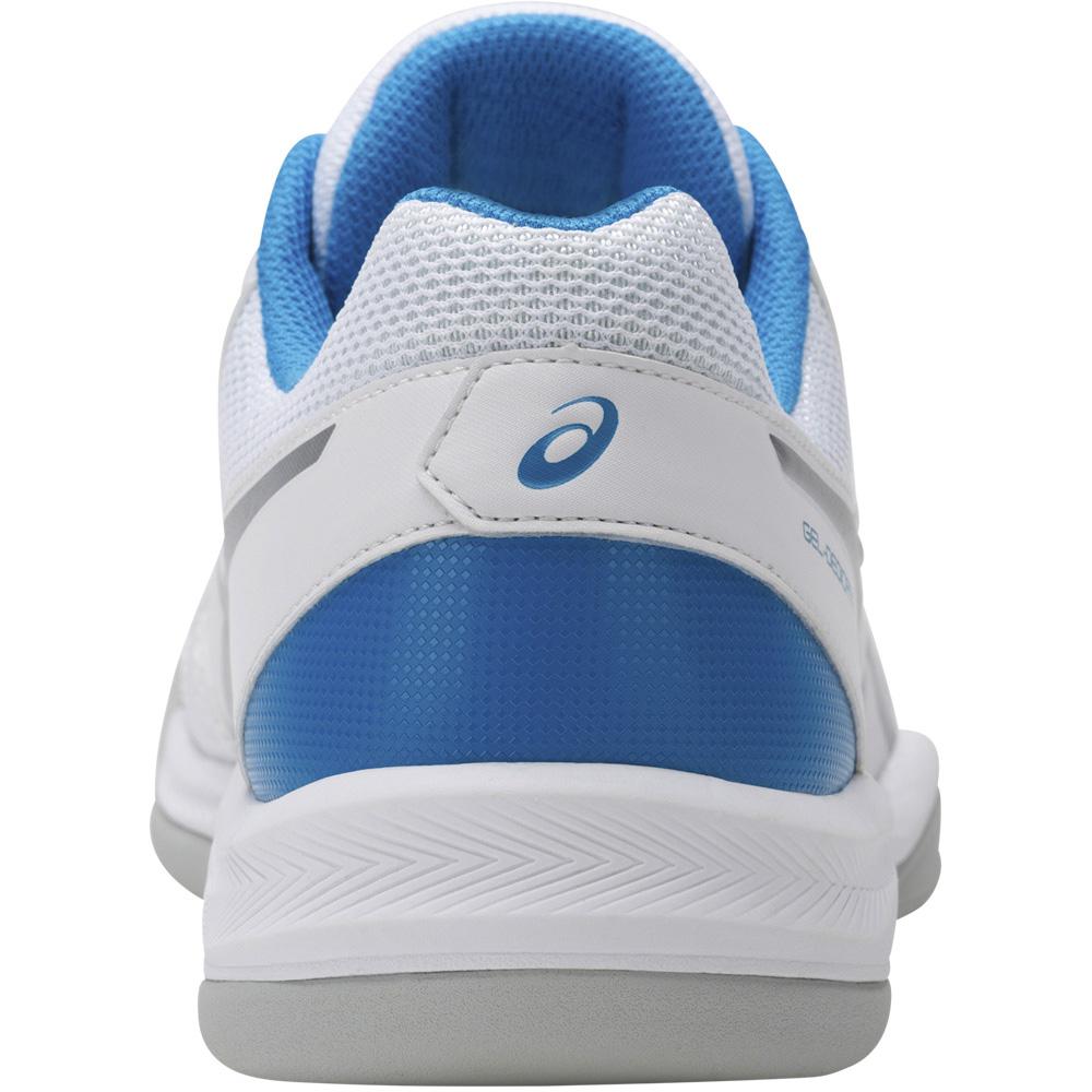 Asics Mens GEL-Dedicate 5 Indoor Carpet Tennis Shoes - White/Blue