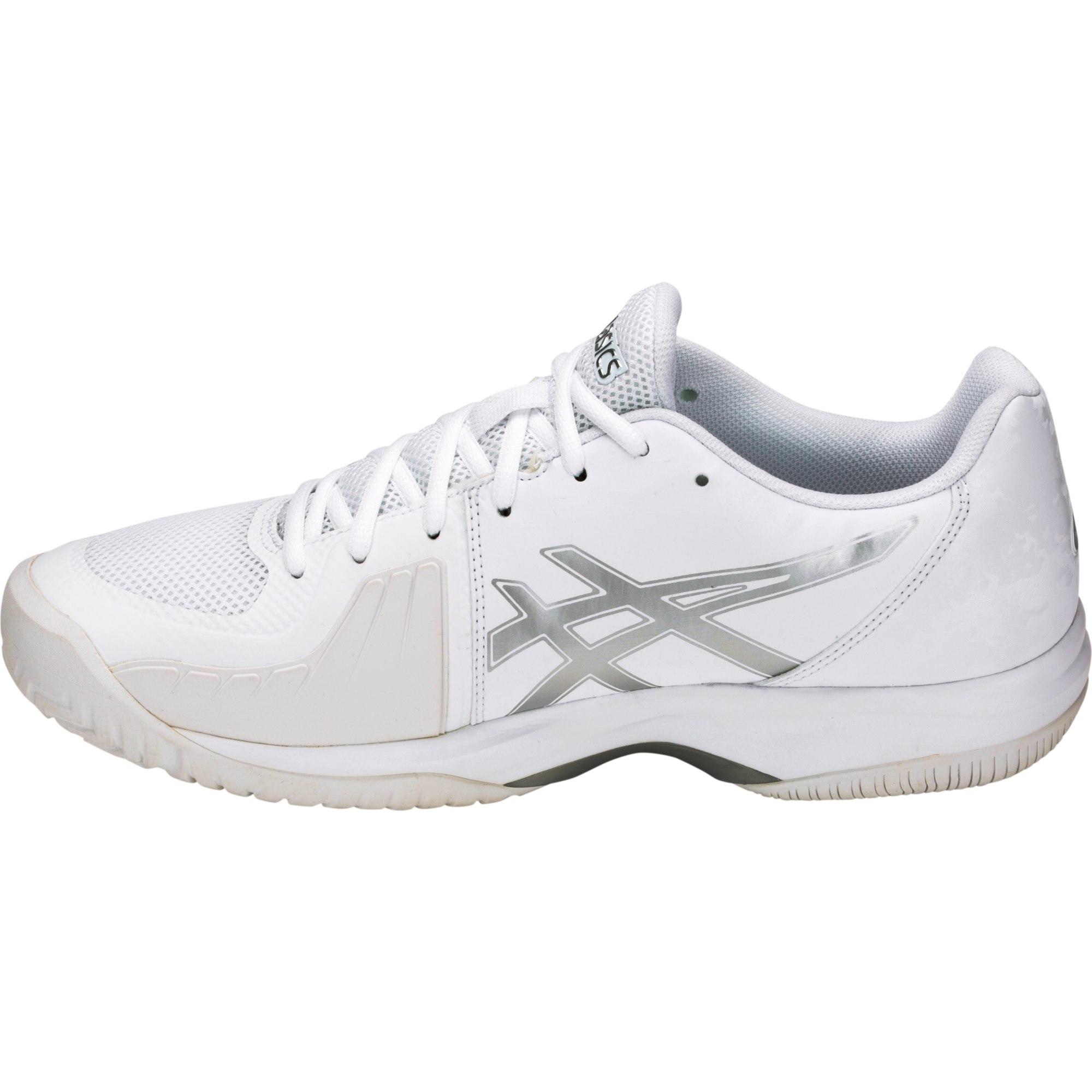 asics shoes mens silver