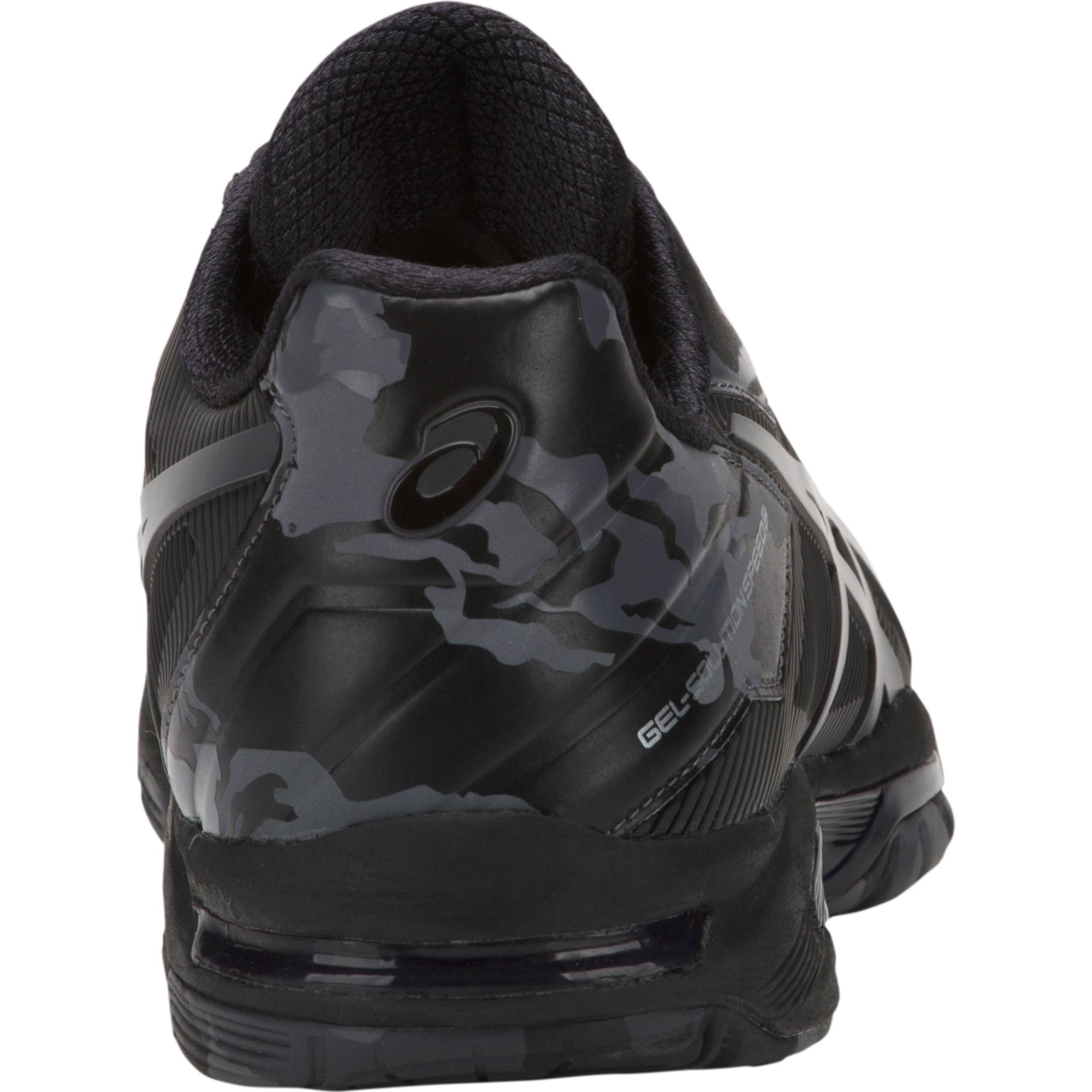 Asics Mens GELSolution Speed 3 Limited Edition Tennis Shoes Black