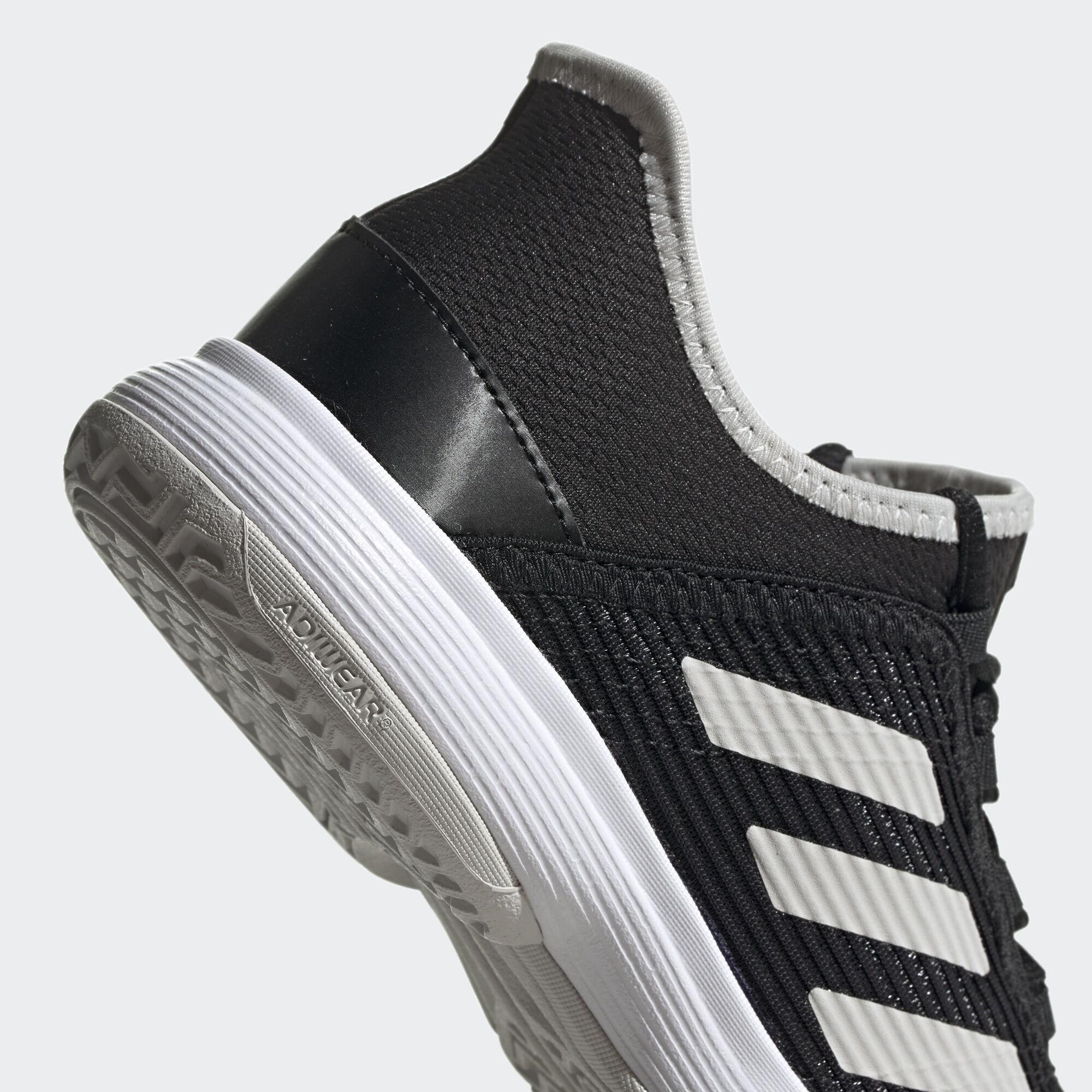 Adidas Kids Adizero Club Tennis Shoes Black/White