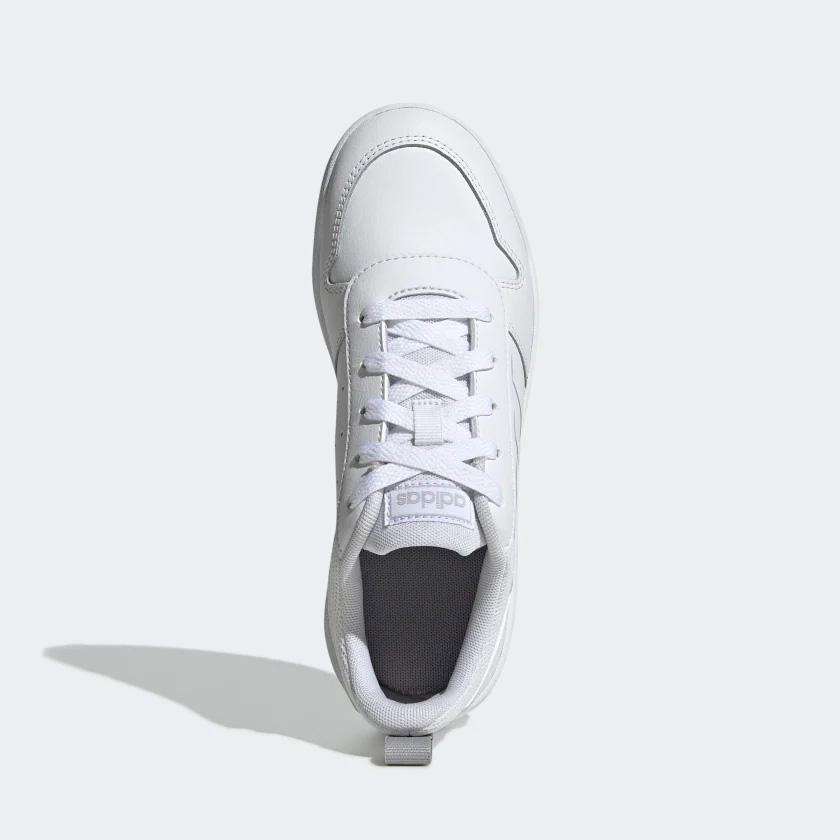 Adidas Kids Tensaur Running Shoes - White (Laces) - Tennisnuts.com