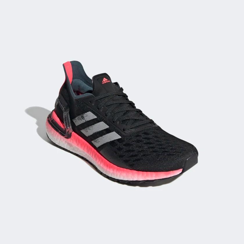 ultra boost black and pink