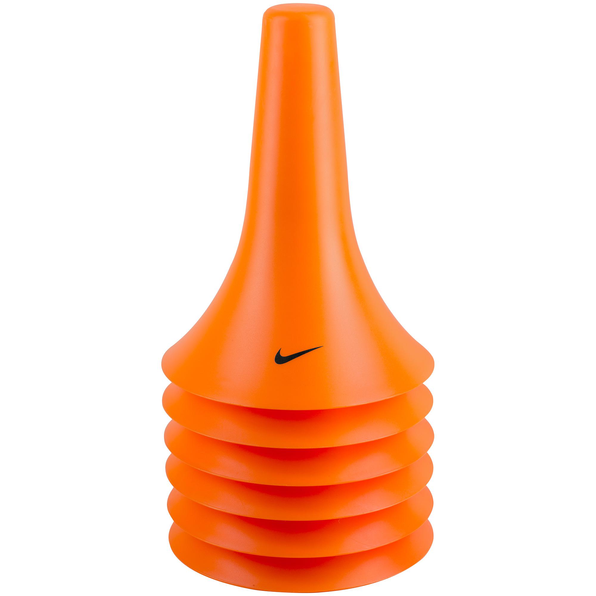 Nike Pylon Training Cones 6 Pack Total Orange