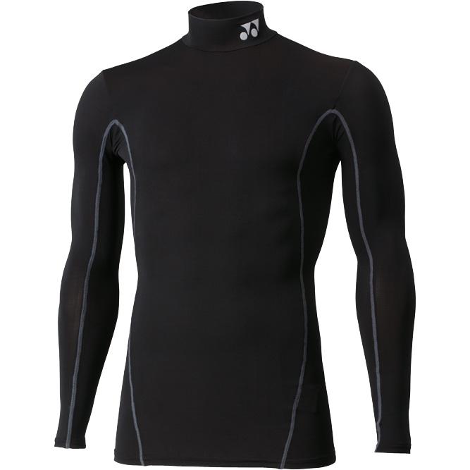 black long sleeve compression top