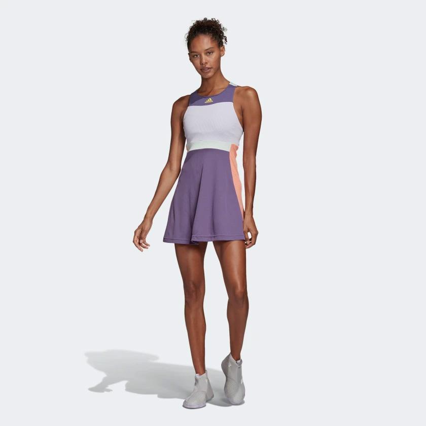 purple tennis dress