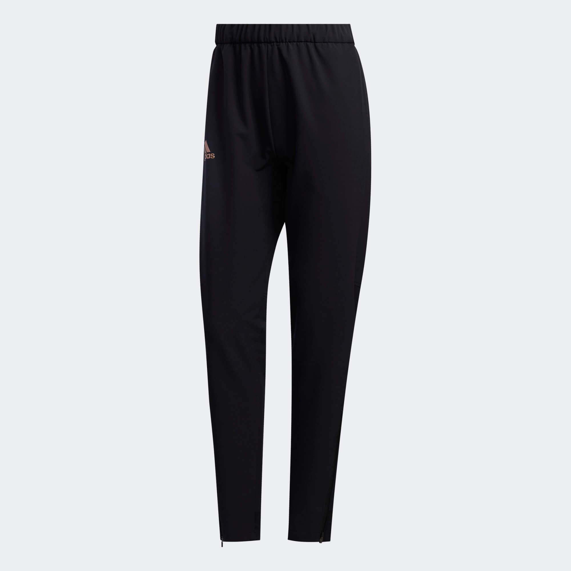 Adidas Womens Woven Pants - Black - Tennisnuts.com
