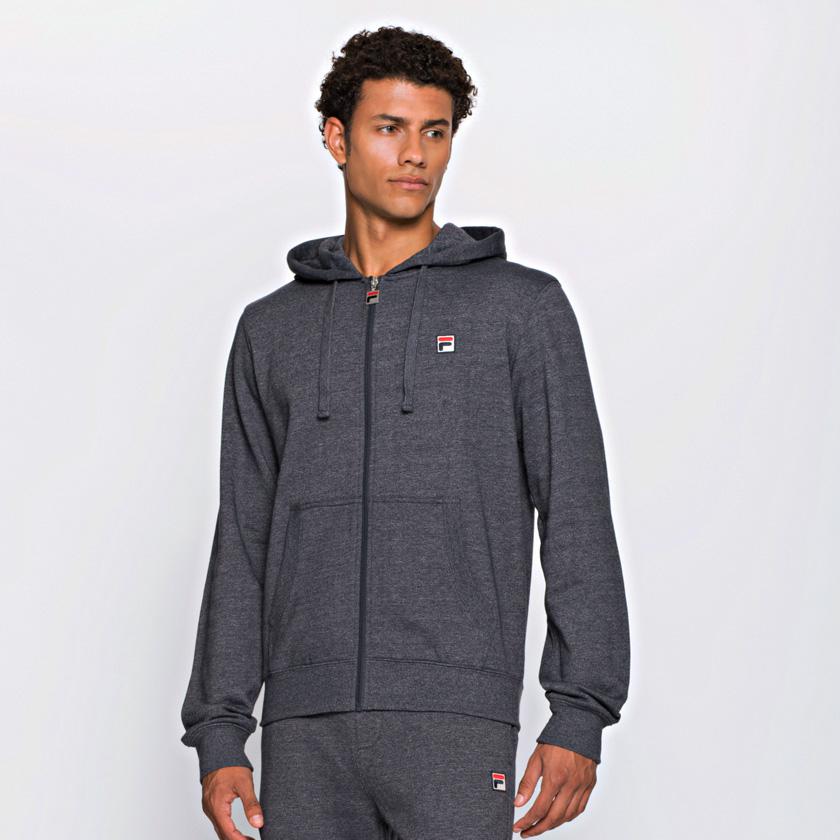 fila men's zip hoodie