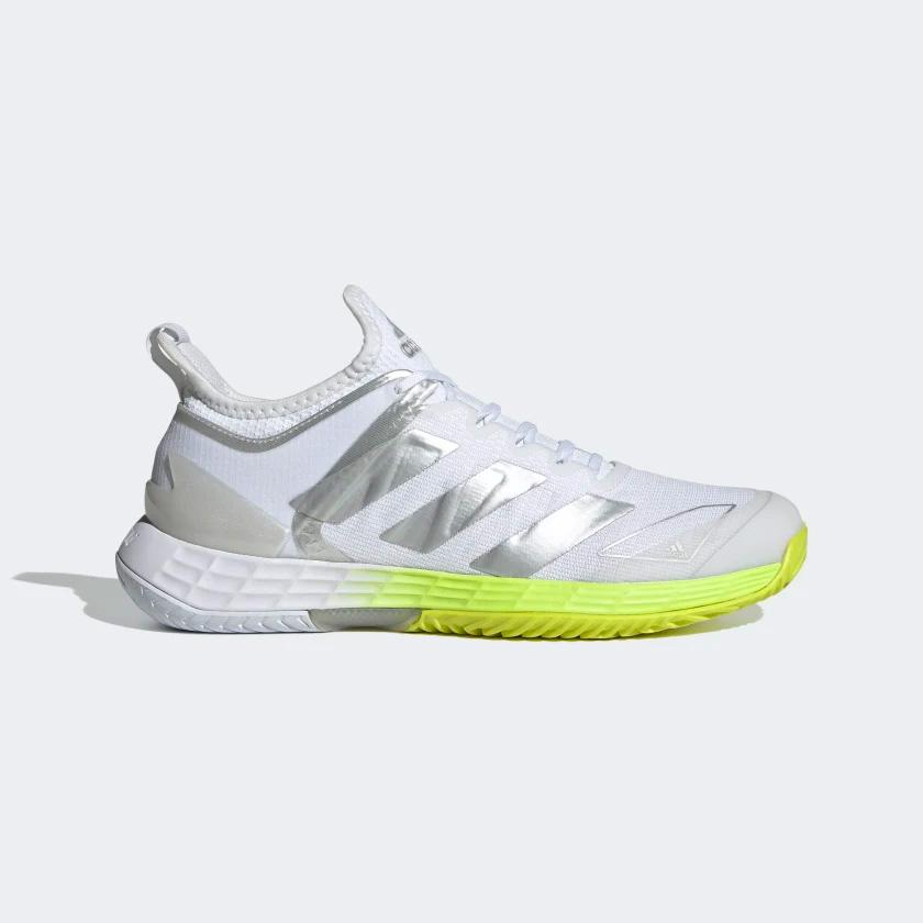 Adidas Womens Adizero Ubersonic 4 Tennis Shoes - Cloud White/Solar Yellow -  Tennisnuts.com