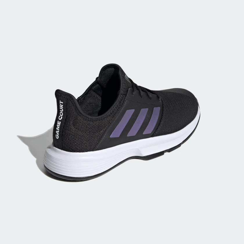 Adidas Mens GameCourt Tennis Shoes Core Black