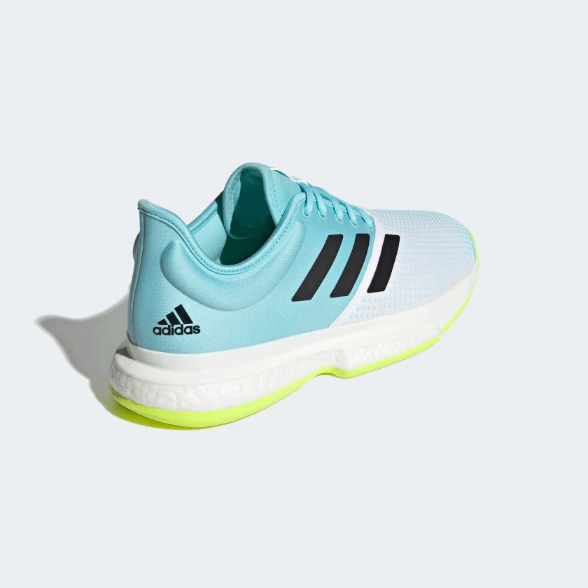 Adidas Mens SoleCourt Tennis Shoes Blue/Cloud White