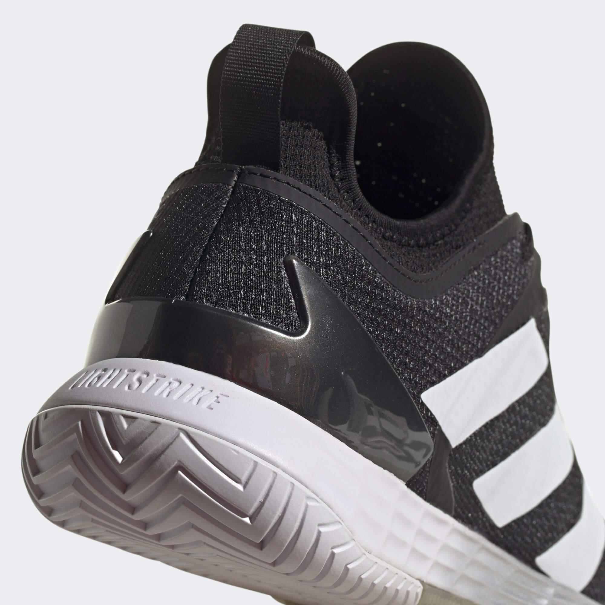 Adidas Mens Adizero Ubersonic 4 Tennis Shoes - Black - Tennisnuts.com