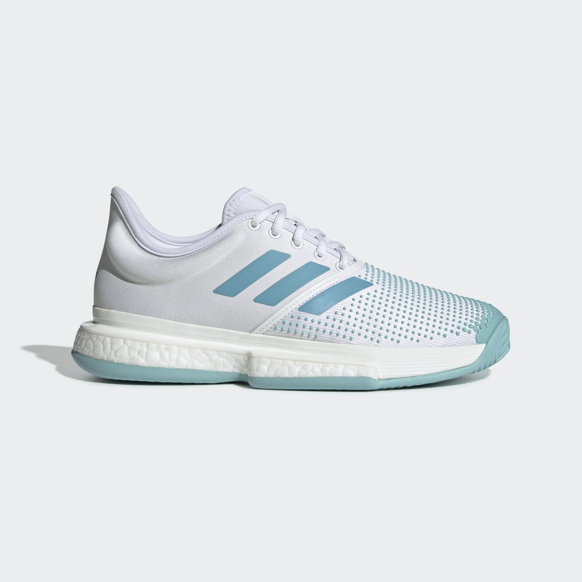 adidas all white womens tennis shoes