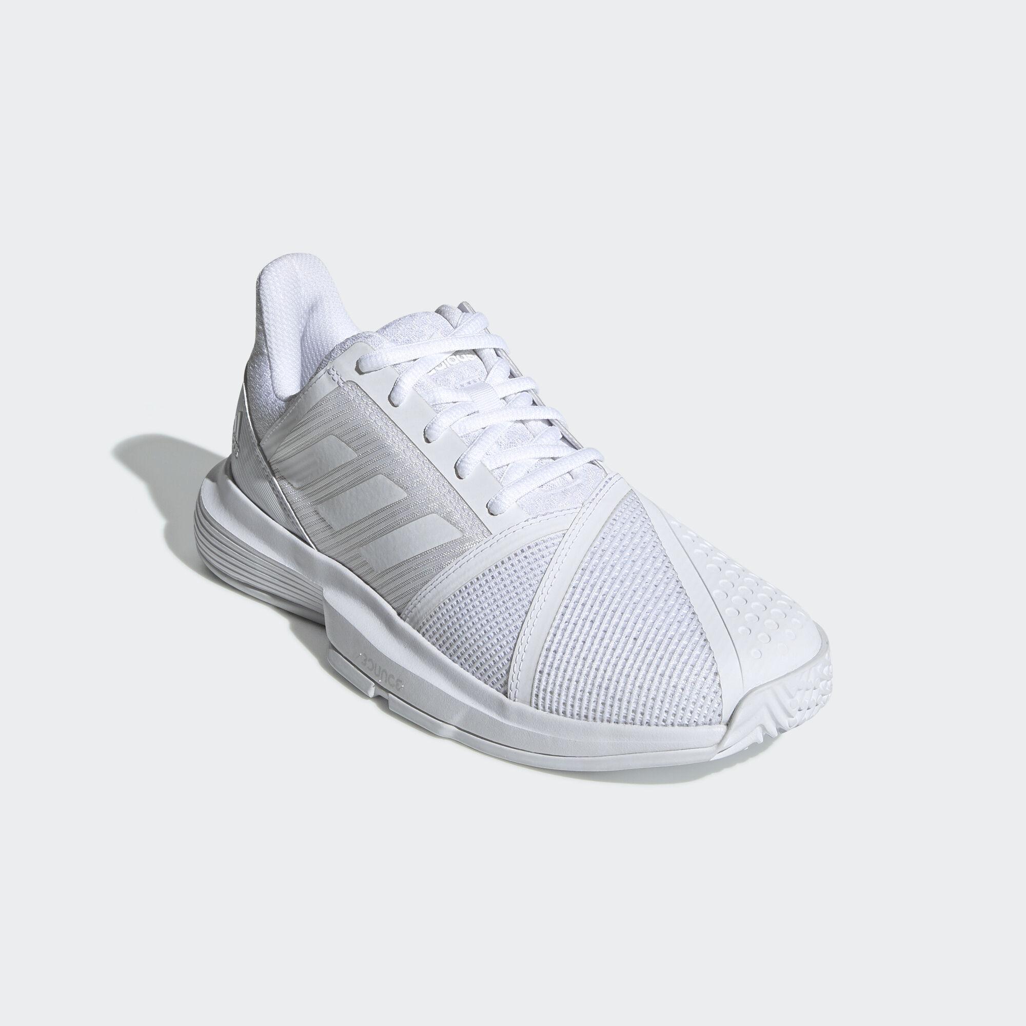 adidas tennis shoes womens white
