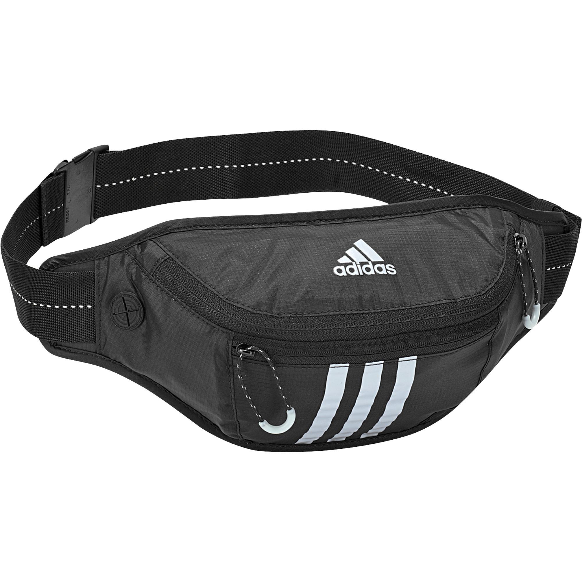 Adidas Run Load 3S Belt - Black/Silver - Tennisnuts.com