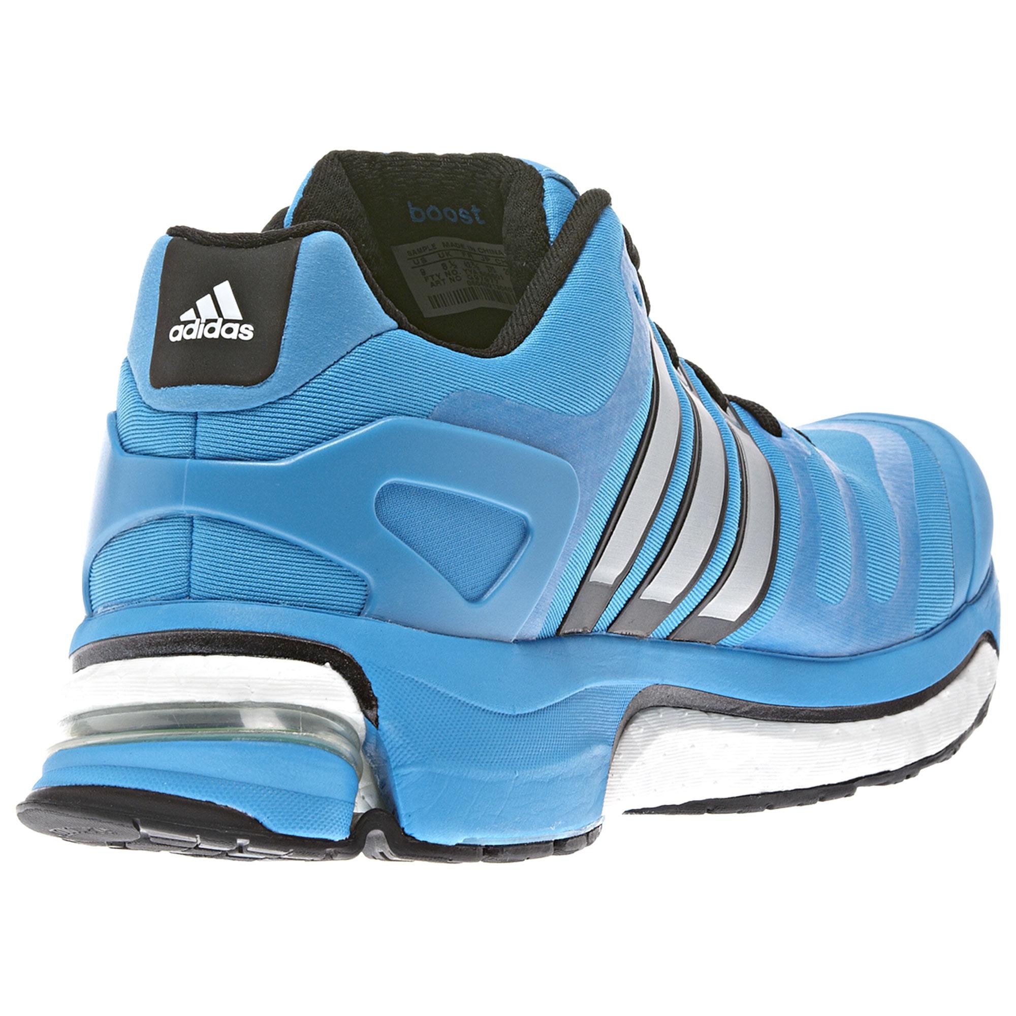 Adidas Mens Adistar Boost Running Shoes - Blue - Tennisnuts.com