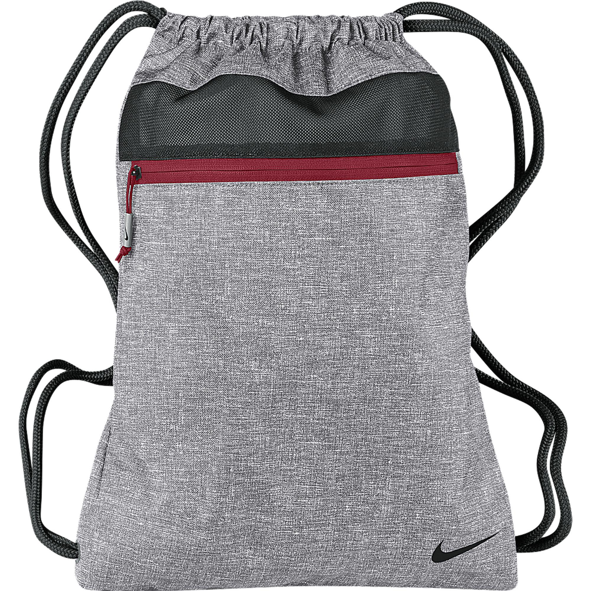 Nike Gym Sack III Bag Silver/Black