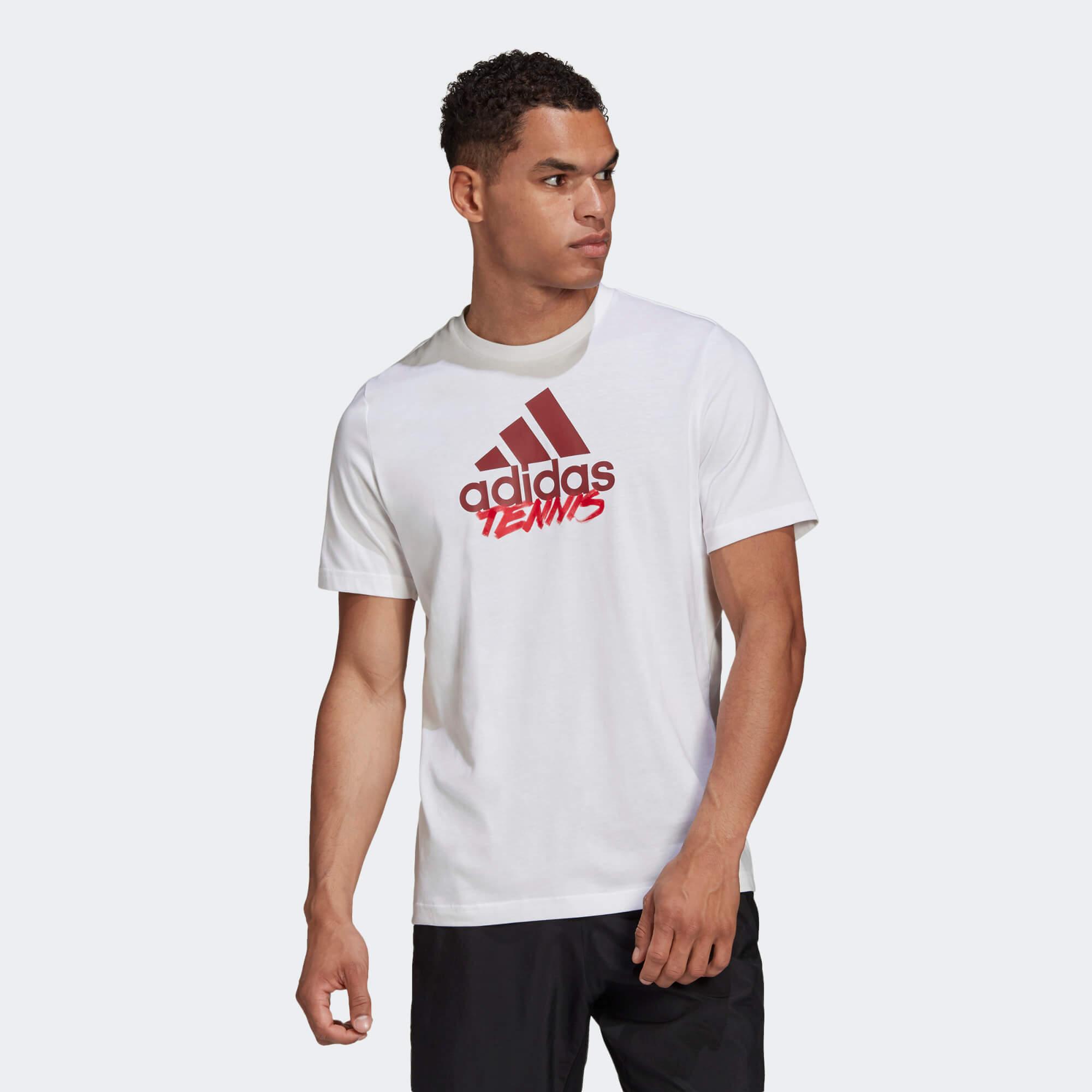 adidas mens tennis tops