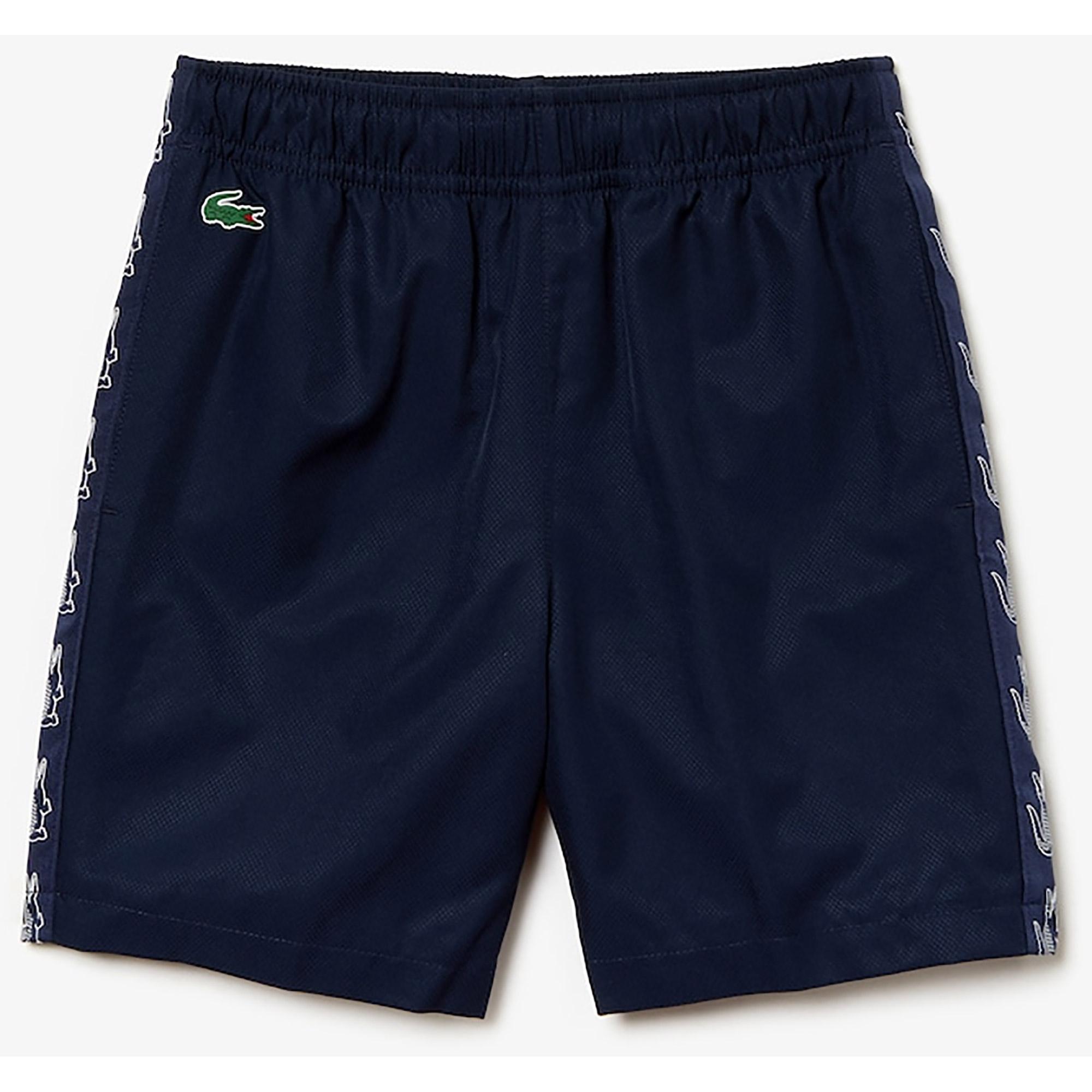 Lacoste Kids Tennis Shorts - Navy Blue - Tennisnuts.com