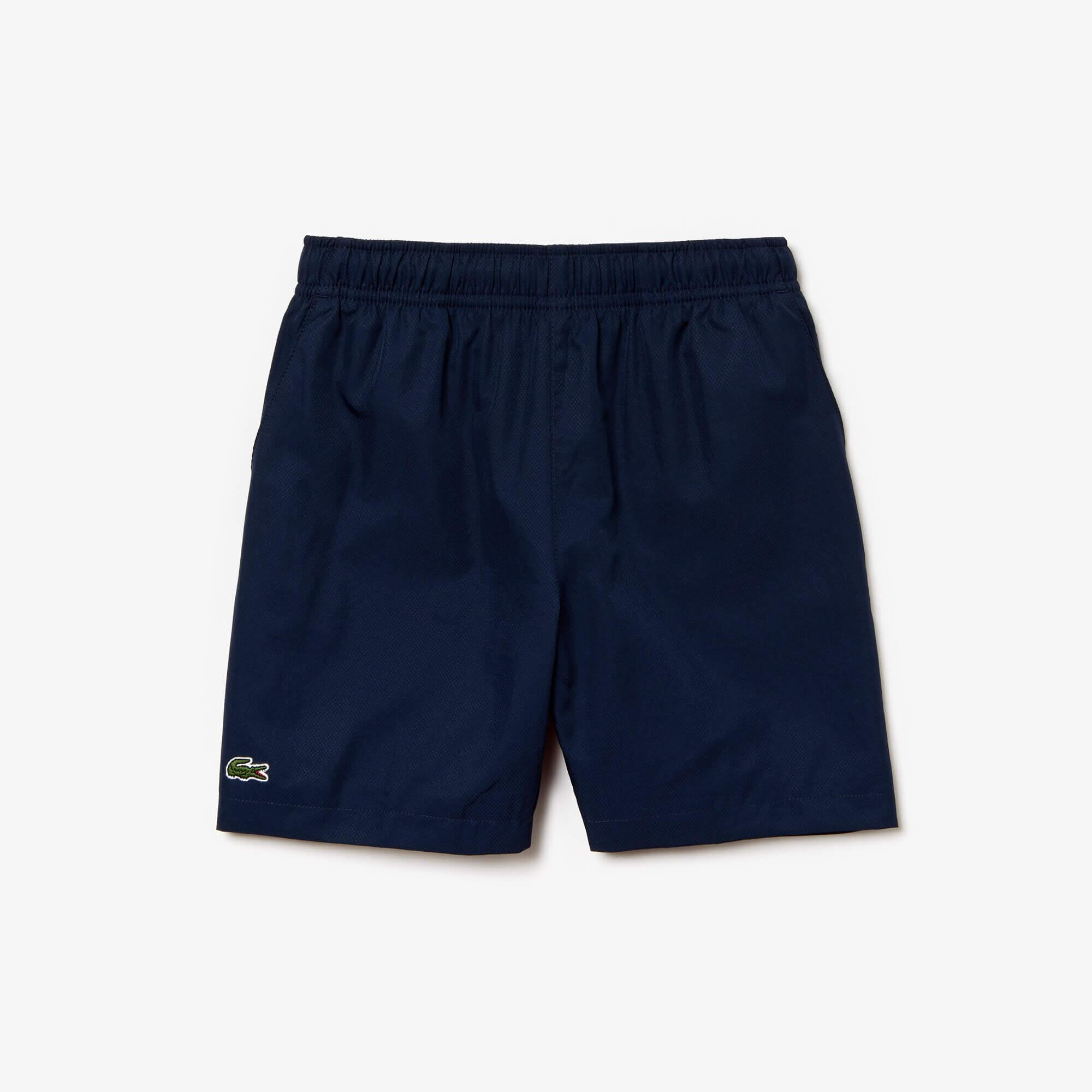 navy blue lacoste shorts